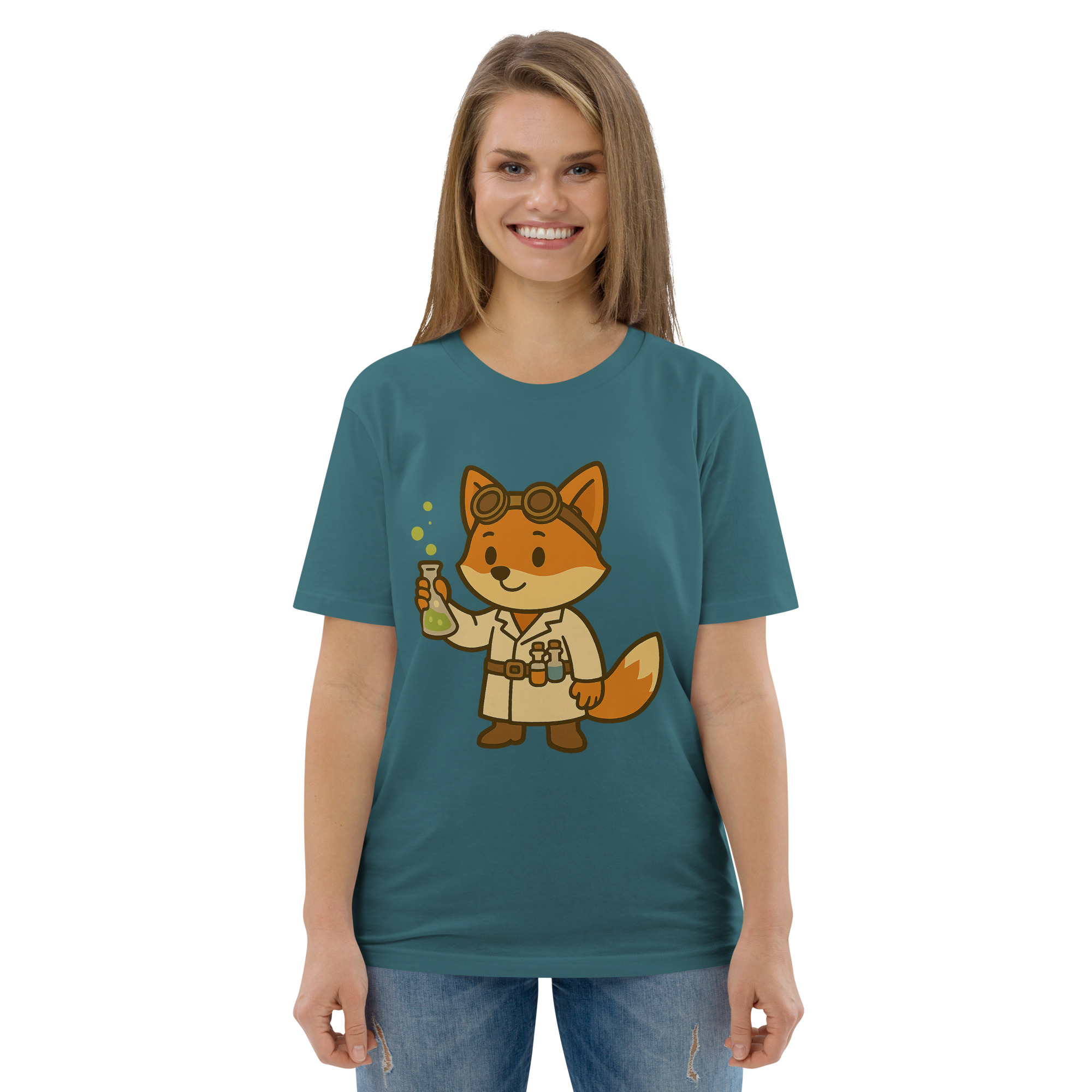 Fox Alchemist - DTF-Unisex-Bio-Baumwoll-T-Shirt – Bild 50