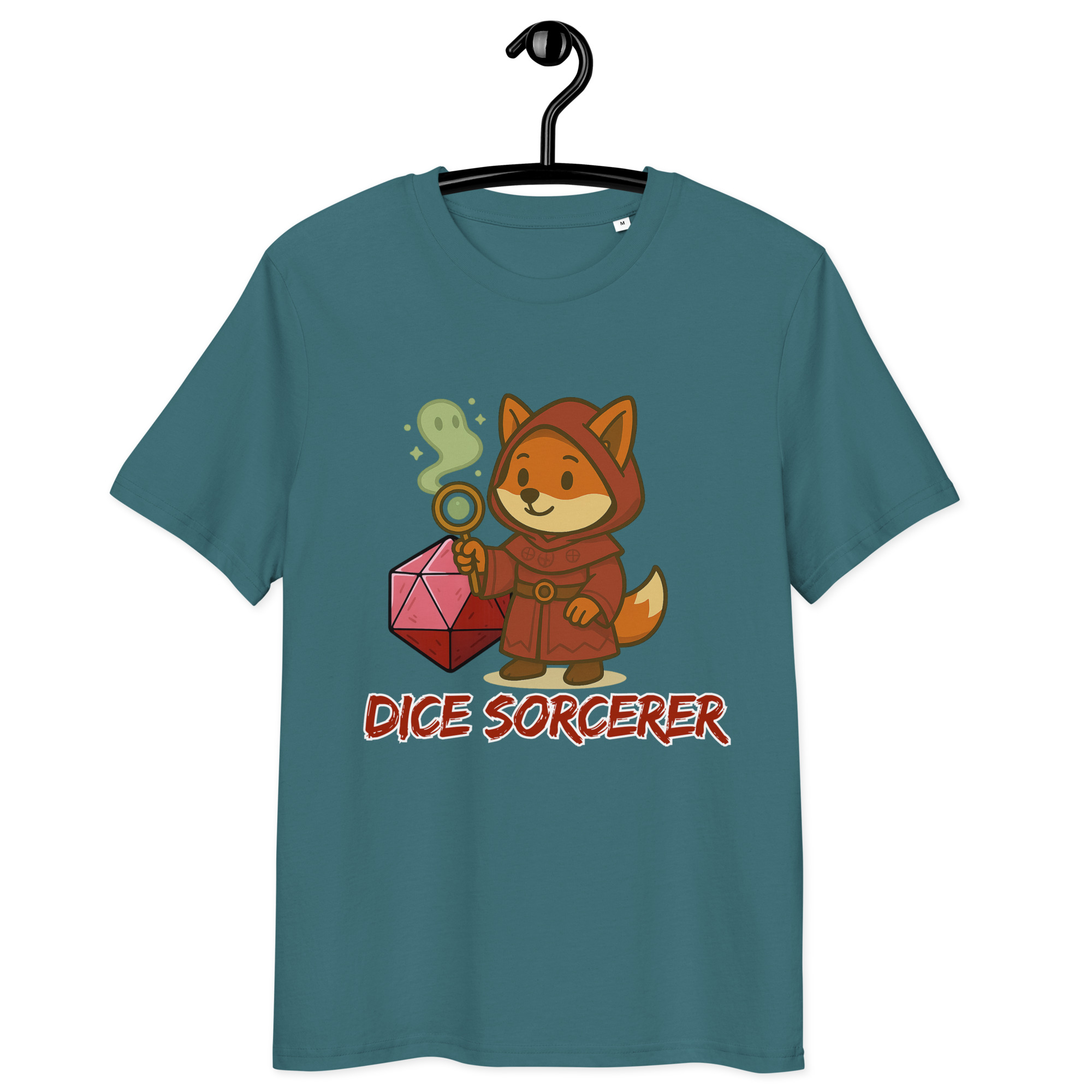 Dice Sorcerer - DTF-Unisex-Bio-Baumwoll-T-Shirt – Bild 13