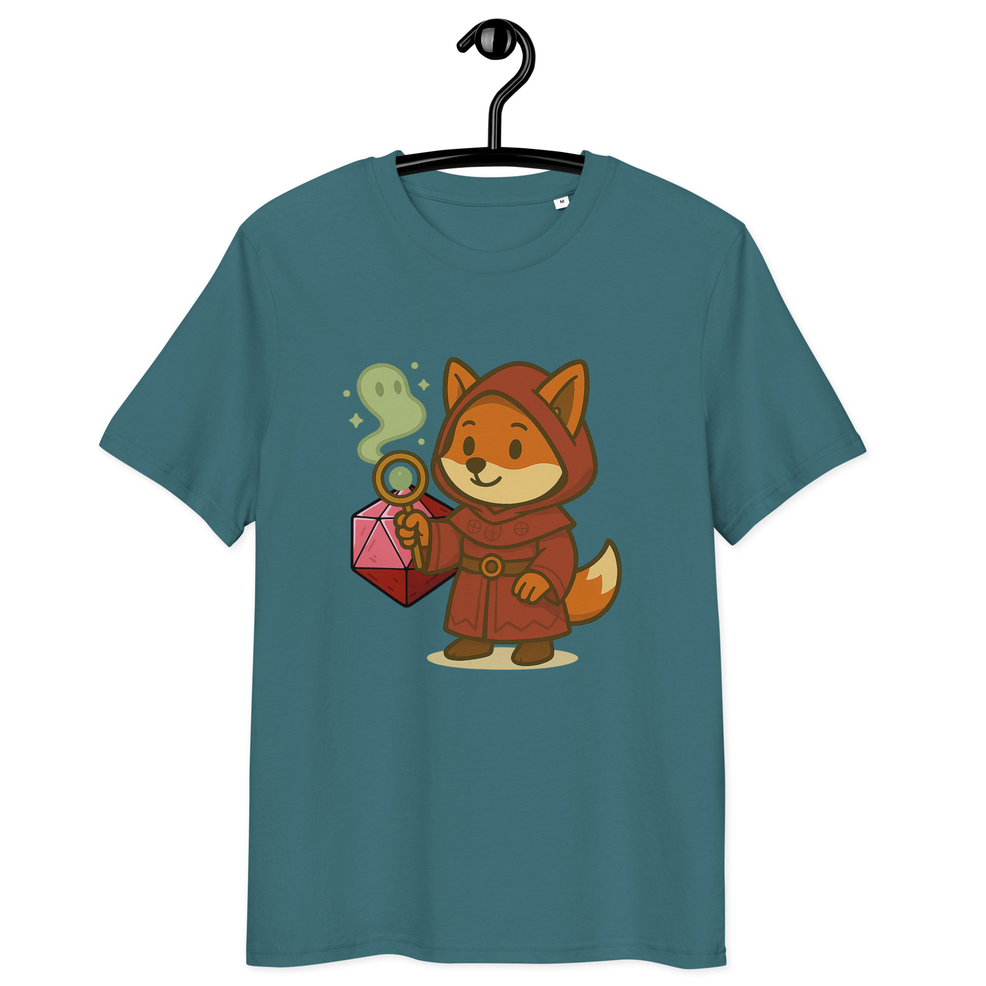 Dicefox Sorcerer - DTF-Unisex-Bio-Baumwoll-T-Shirt – Bild 13