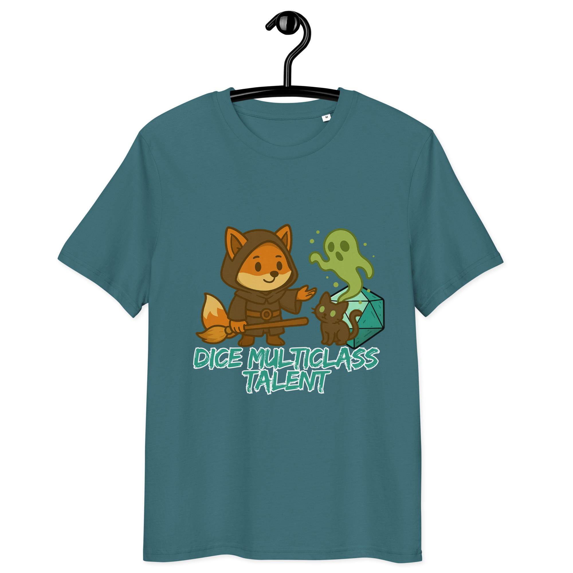 Dice Multiclass Talent - DTF-Unisex-Bio-Baumwoll-T-Shirt – Bild 13