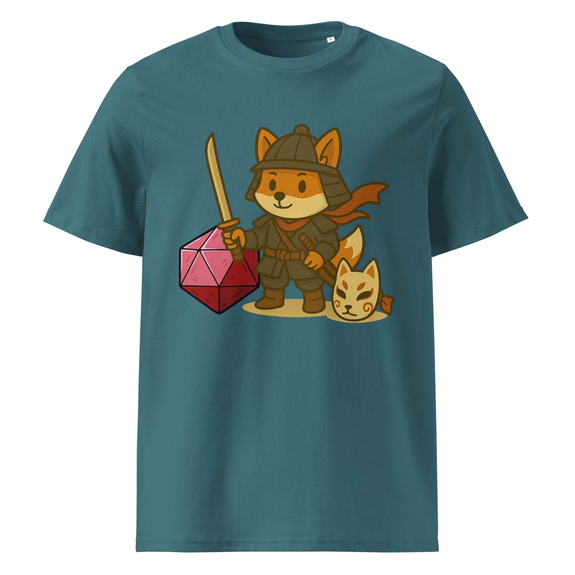 Dicefox Samurai - DTF-Crop-Hoodie – Bild 25