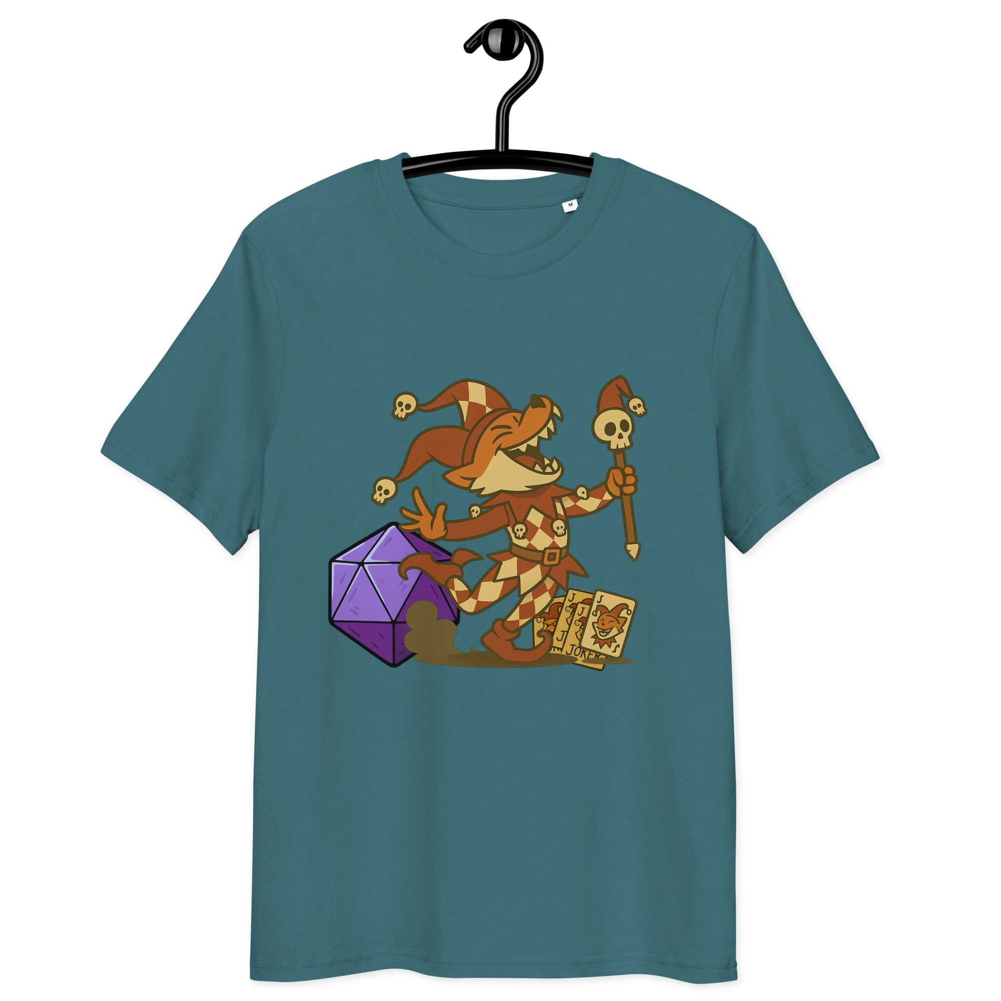 Dicefox Trickser - DTF-Unisex-Bio-Baumwoll-T-Shirt – Bild 14