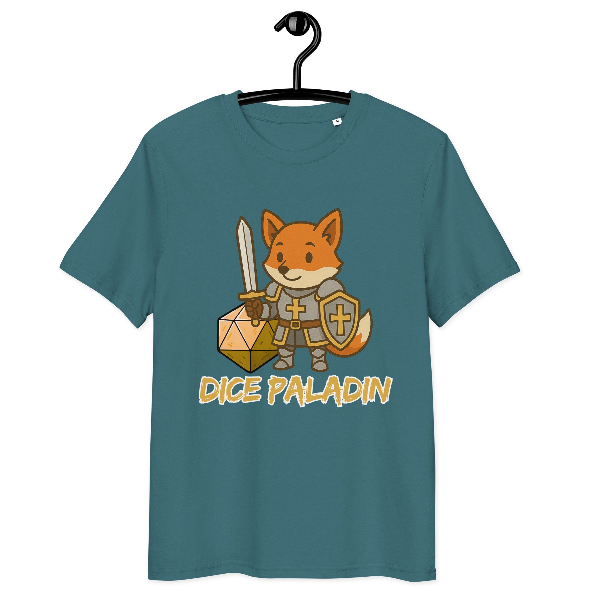 Dice Paladin - DTF-Unisex-Bio-Baumwoll-T-Shirt – Bild 14