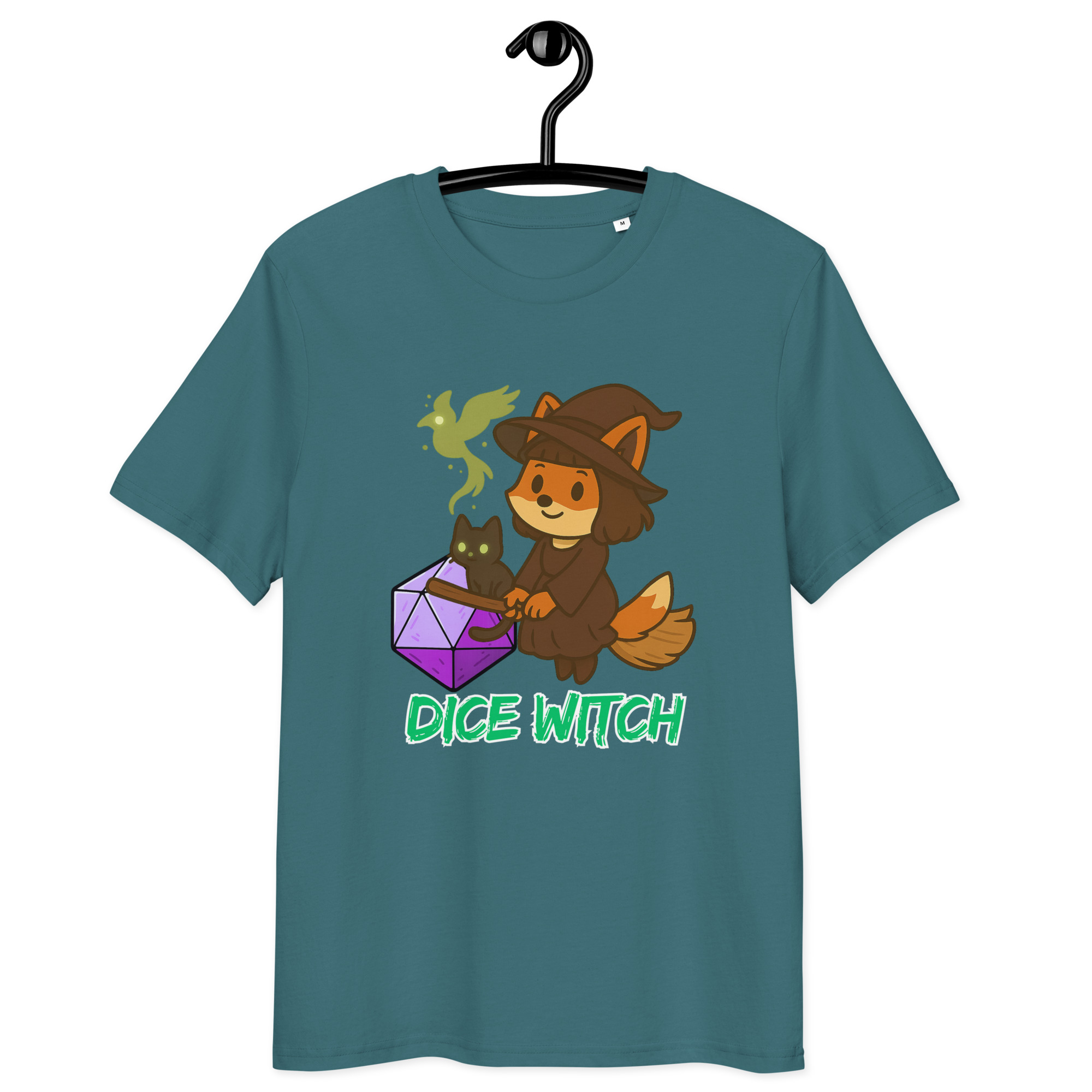 Dice Witch - DTF-Unisex-Bio-Baumwoll-T-Shirt – Bild 14