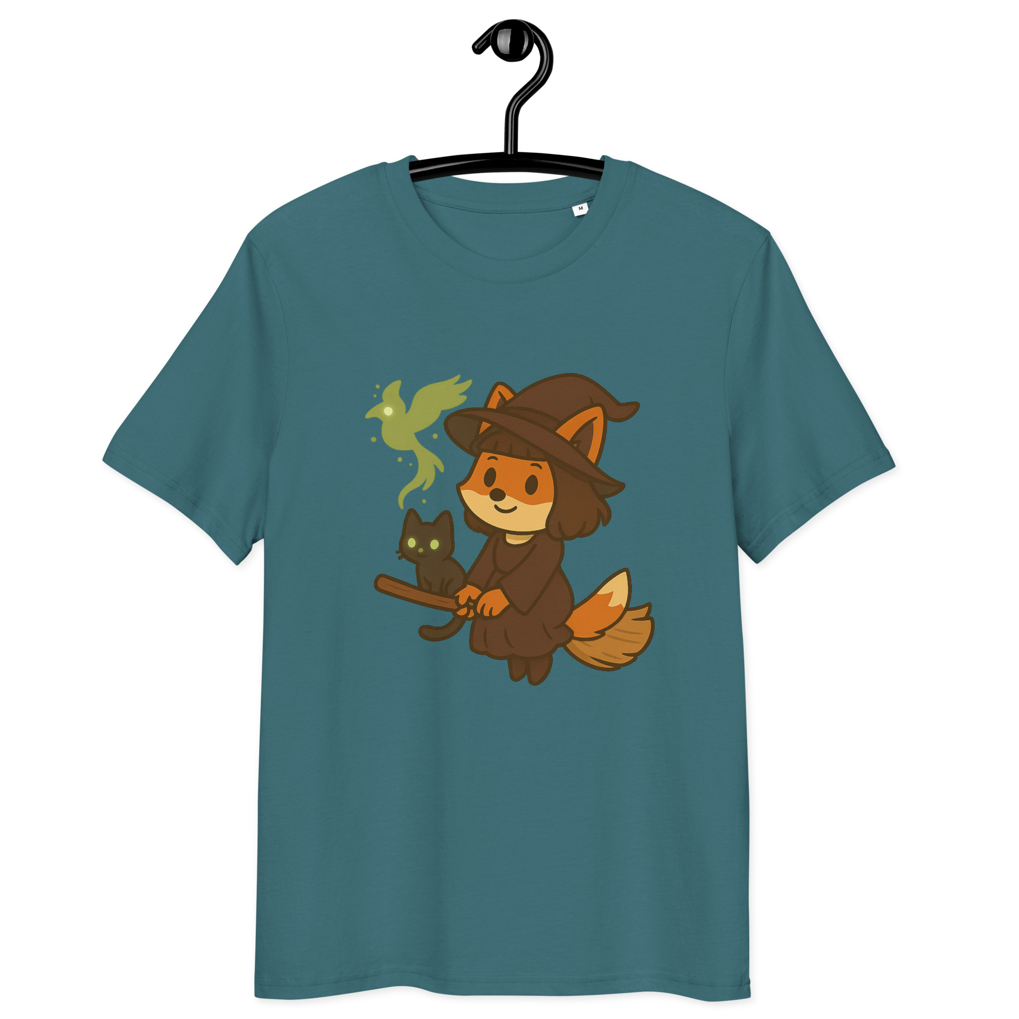 Fox Witch - DTF-Unisex-Bio-Baumwoll-T-Shirt – Bild 14