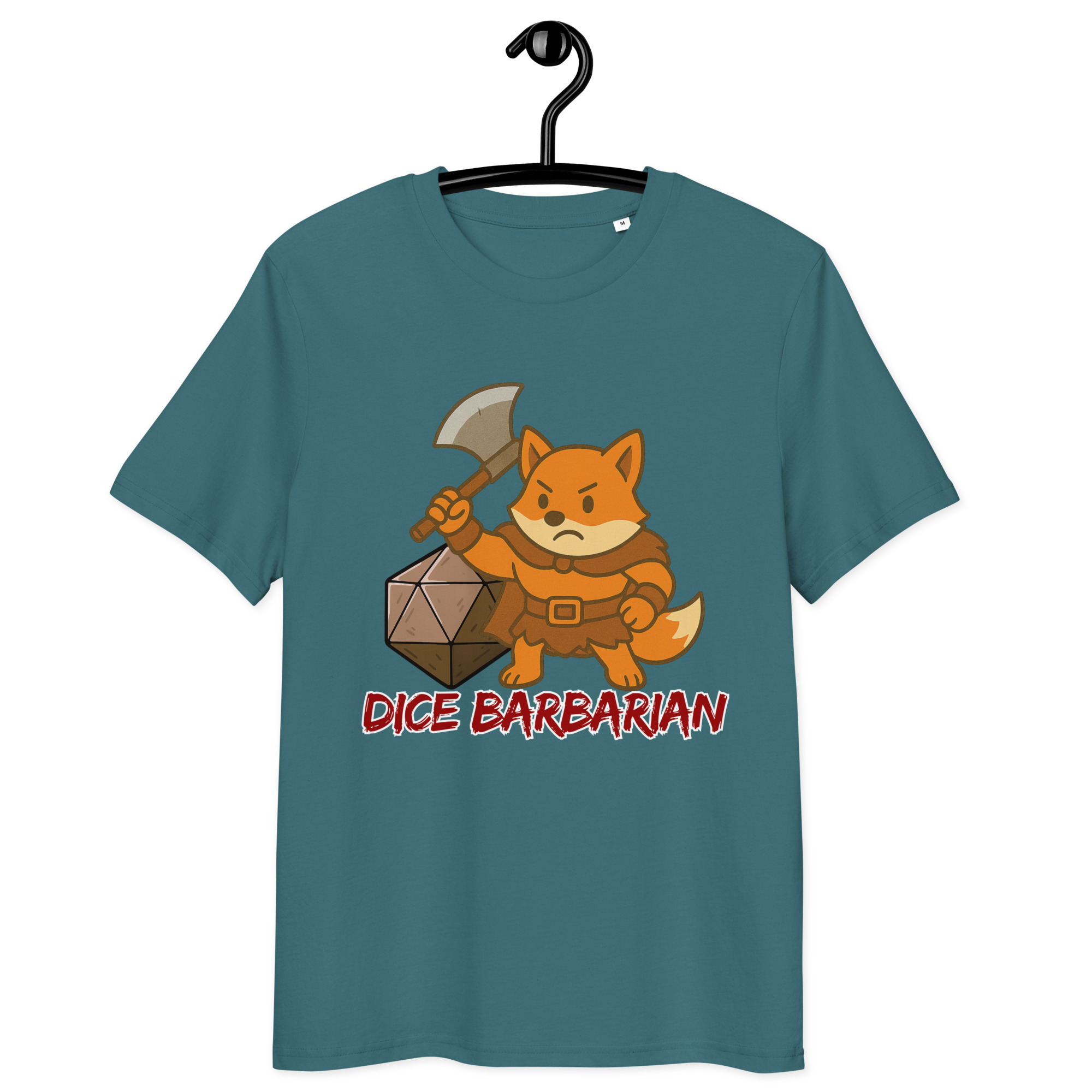 Dice Barbarian - DTF-Unisex-Bio-Baumwoll-T-Shirt – Bild 14