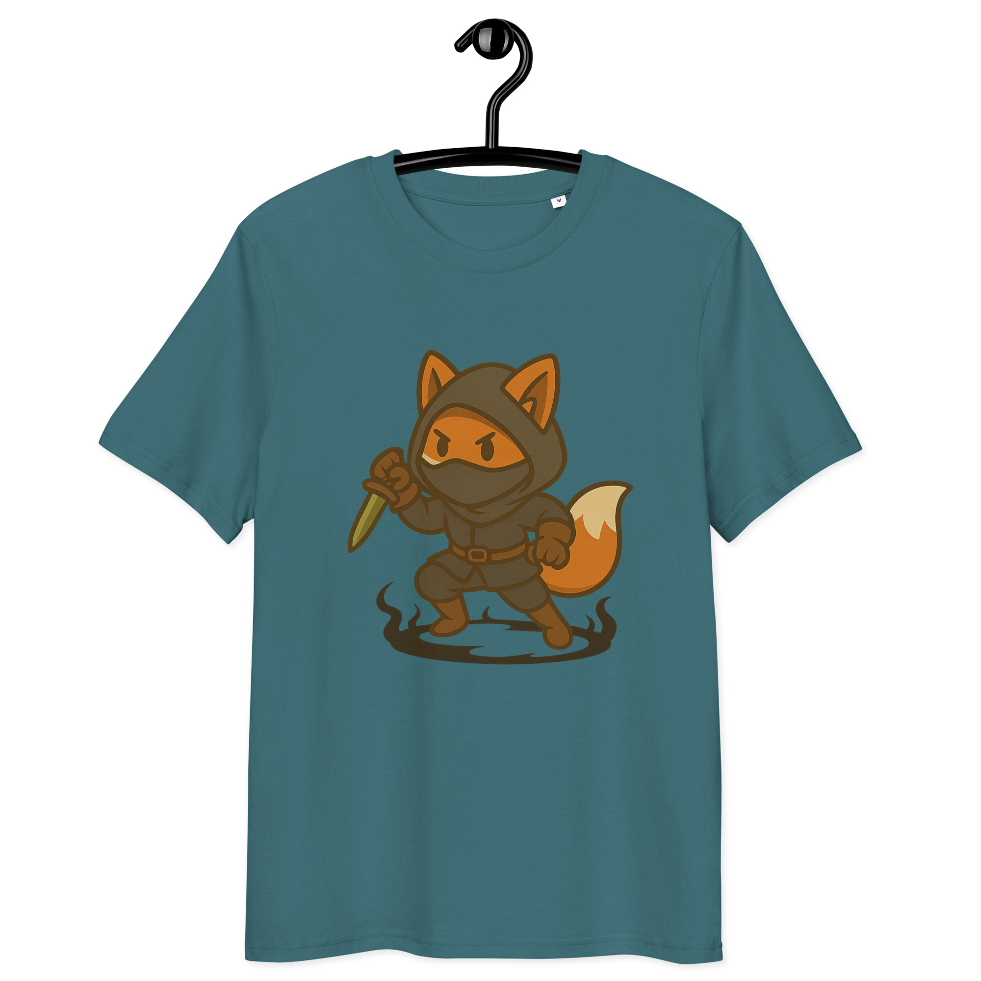 Fox Assassin - DTF-Unisex-Bio-Baumwoll-T-Shirt – Bild 14