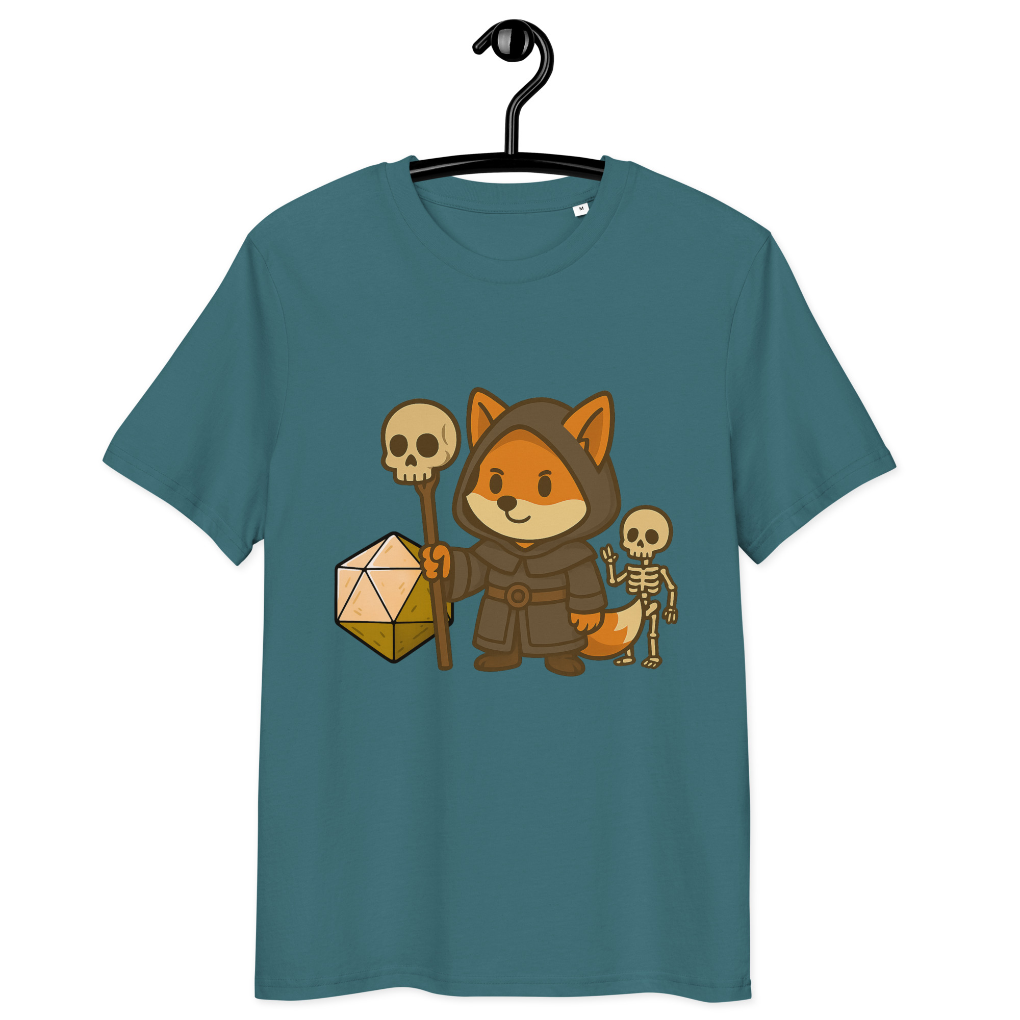 Dicefox Necromancer - DTF-Unisex-Bio-Baumwoll-T-Shirt – Bild 13