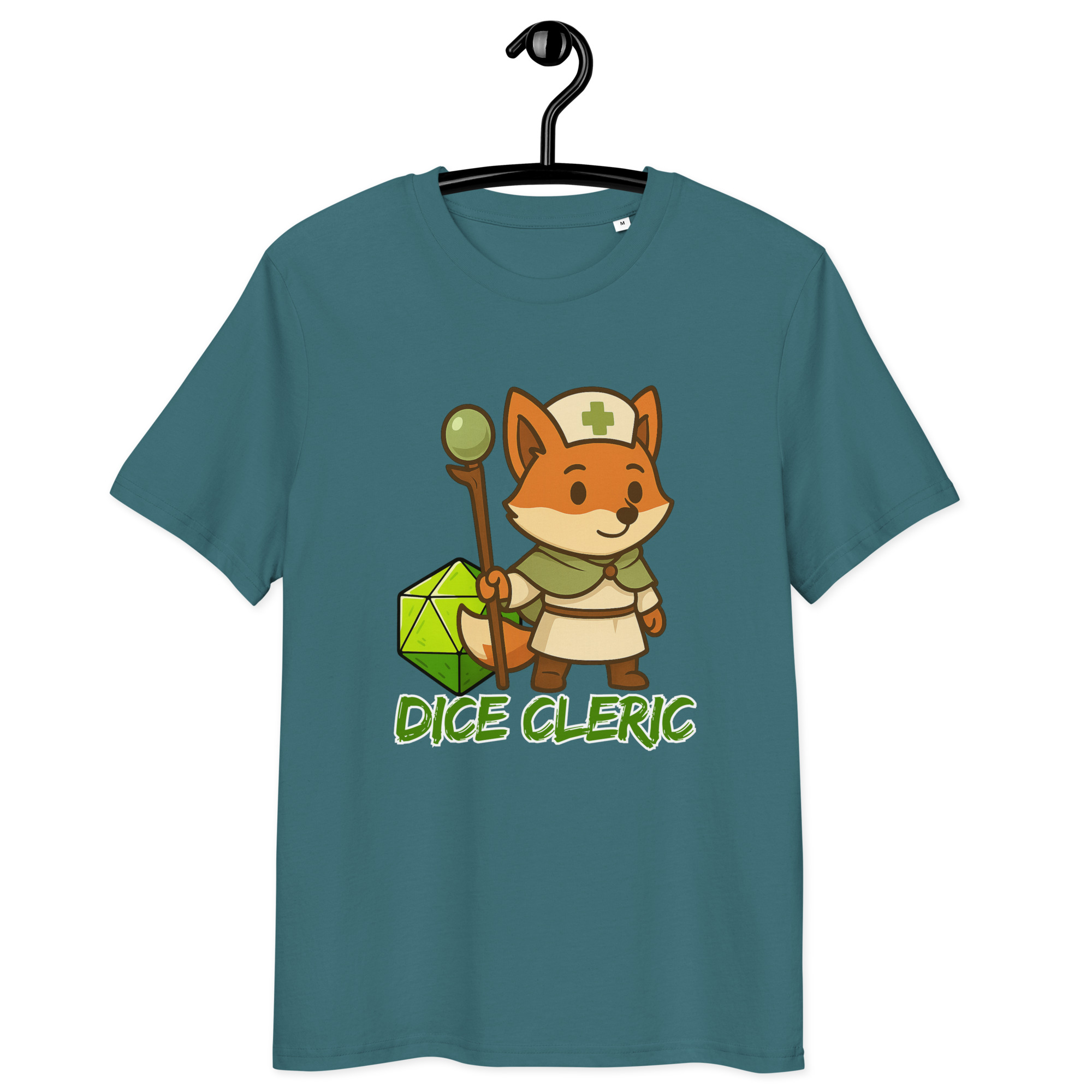 Dice Cleric - DTF-Unisex-Bio-Baumwoll-T-Shirt – Bild 14