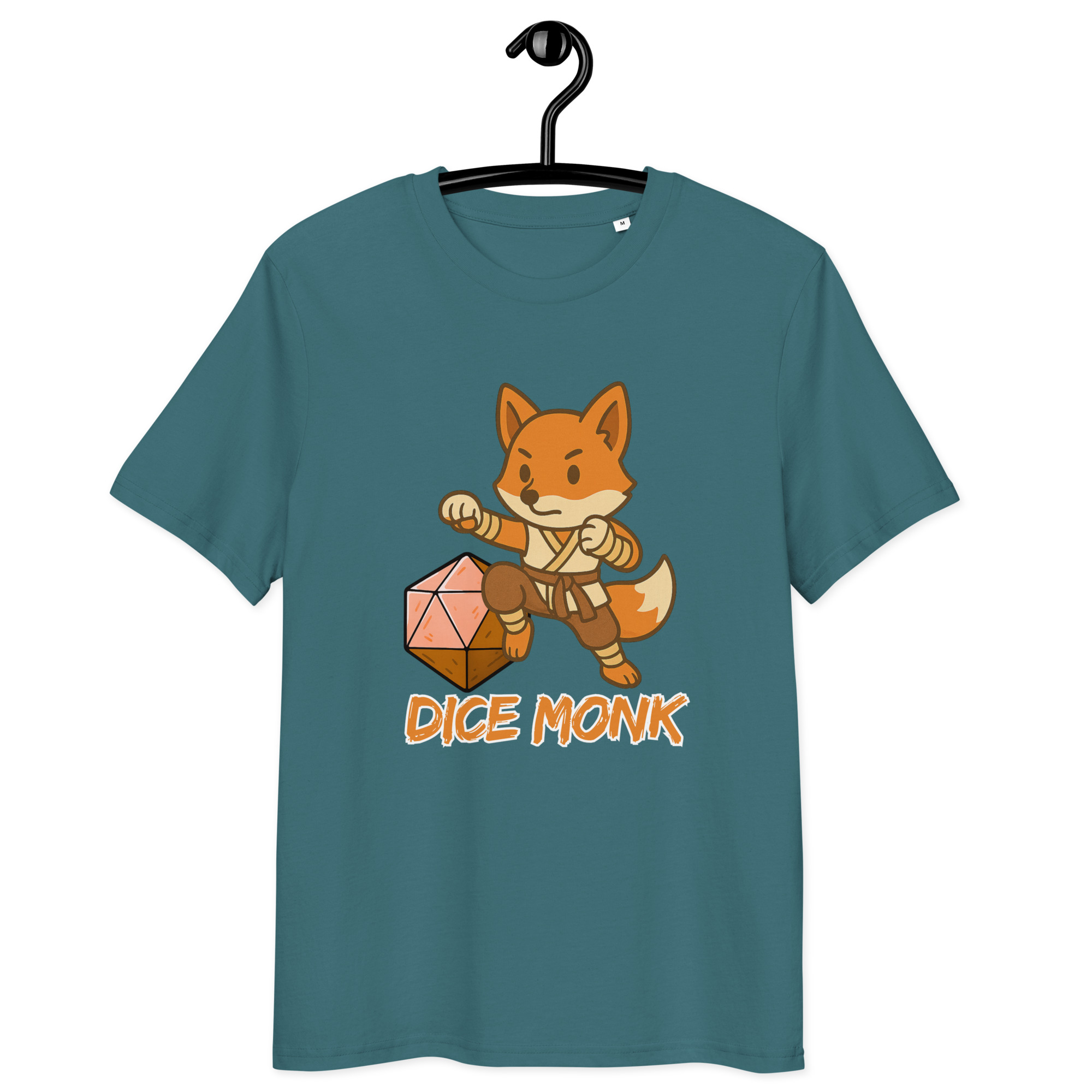 Dice Monk - DTF-Unisex-Bio-Baumwoll-T-Shirt – Bild 13