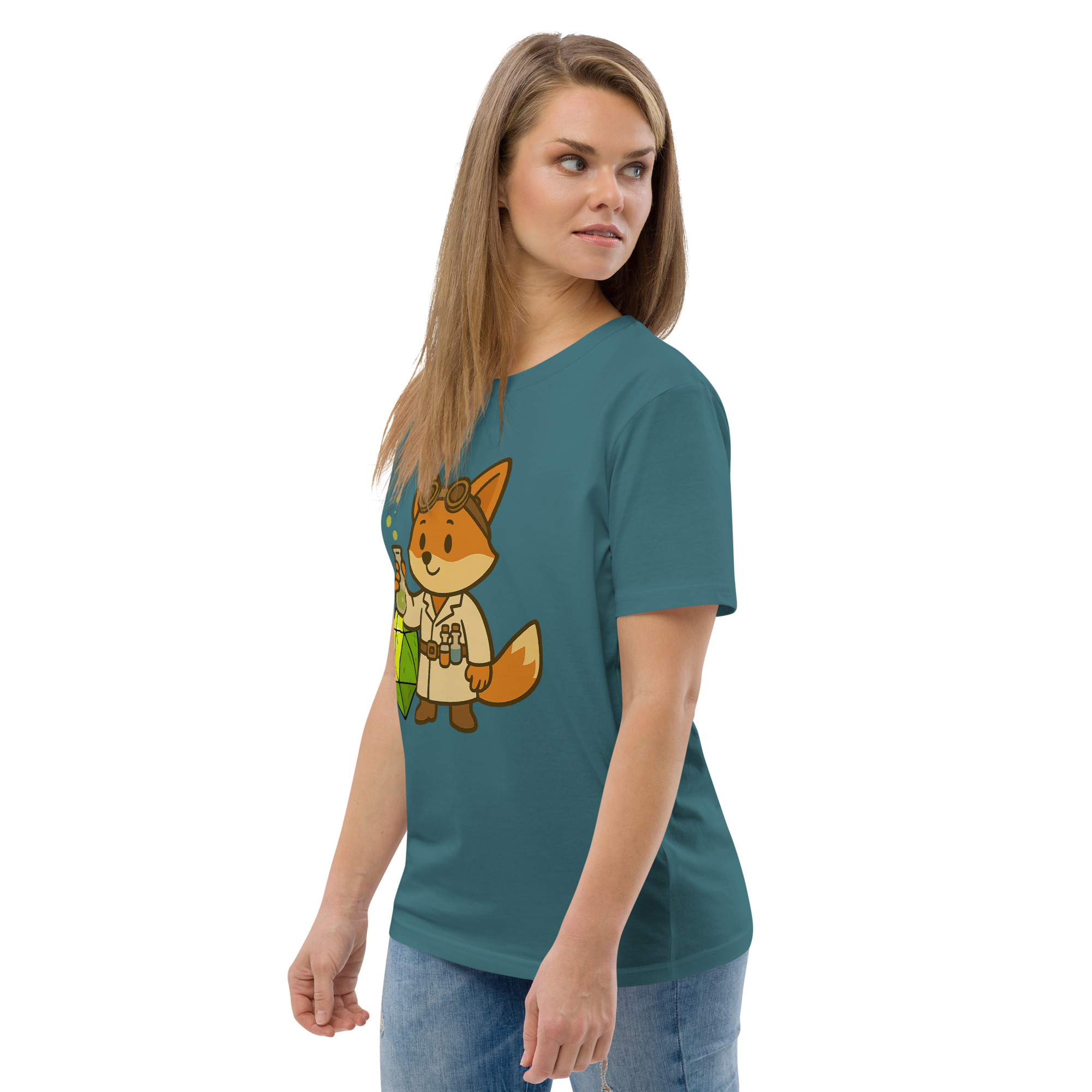 Dicefox Alchemist - DTF-Unisex-Bio-Baumwoll-T-Shirt – Bild 54
