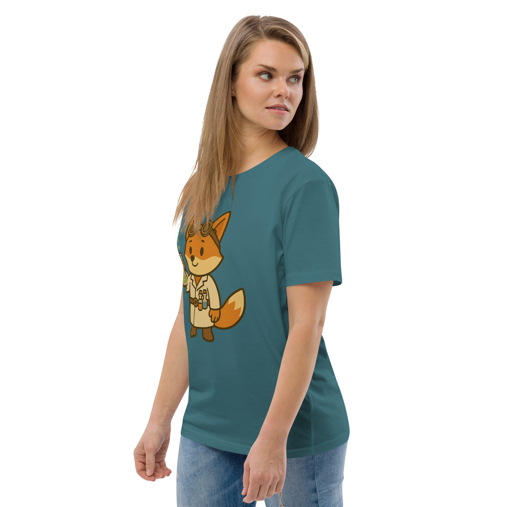 Fox Alchemist - DTF-Unisex-Bio-Baumwoll-T-Shirt – Bild 54