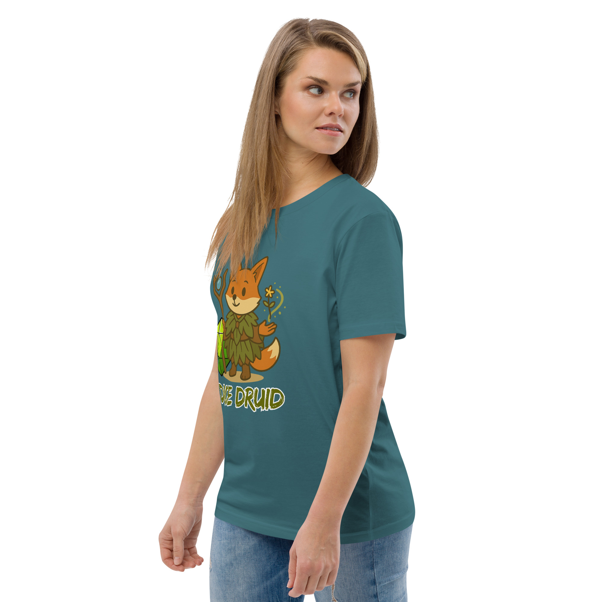 Dice Druid - DTF-Unisex-Bio-Baumwoll-T-Shirt – Bild 54