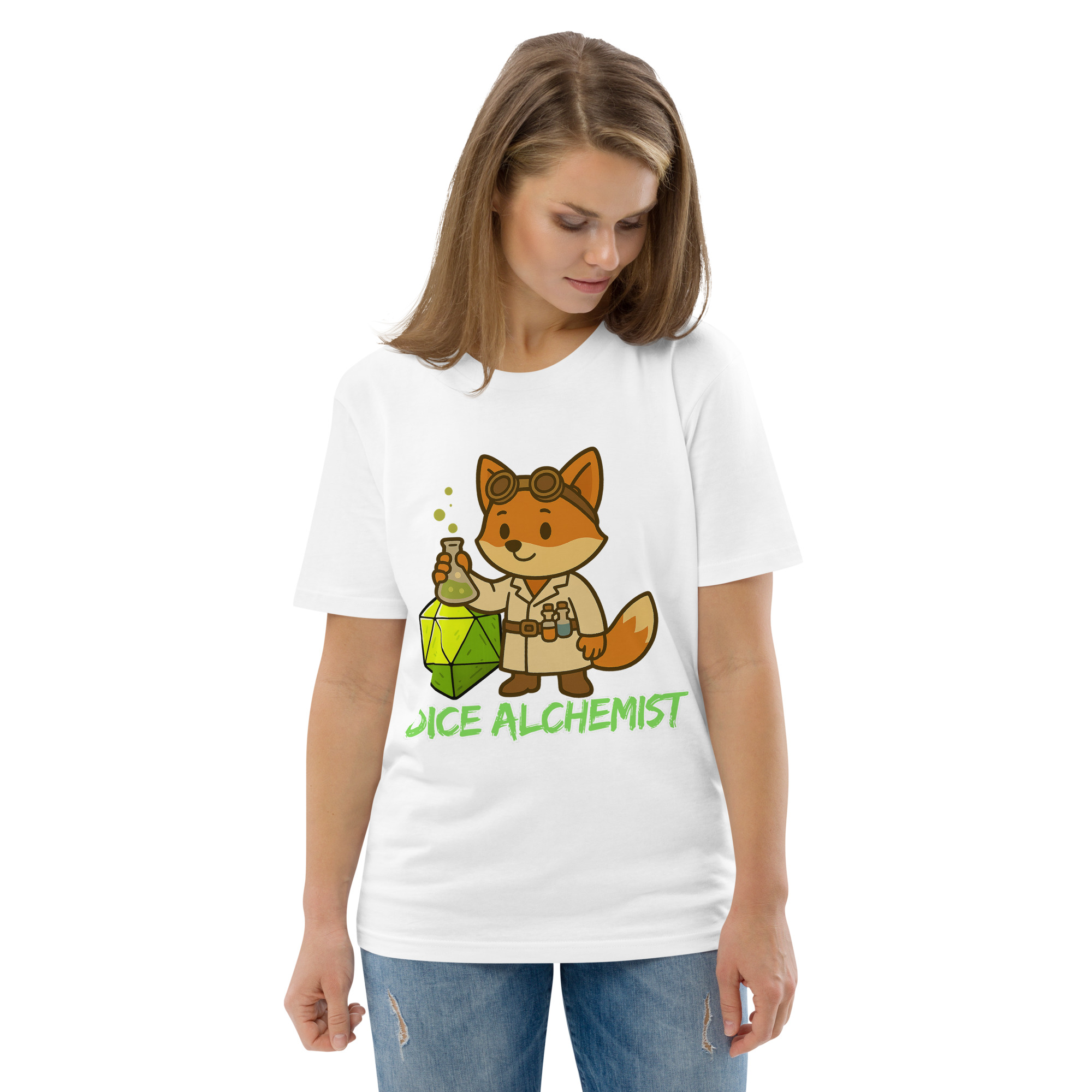 Dice Alchemist - DTF-Unisex-Bio-Baumwoll-T-Shirt – Bild 114