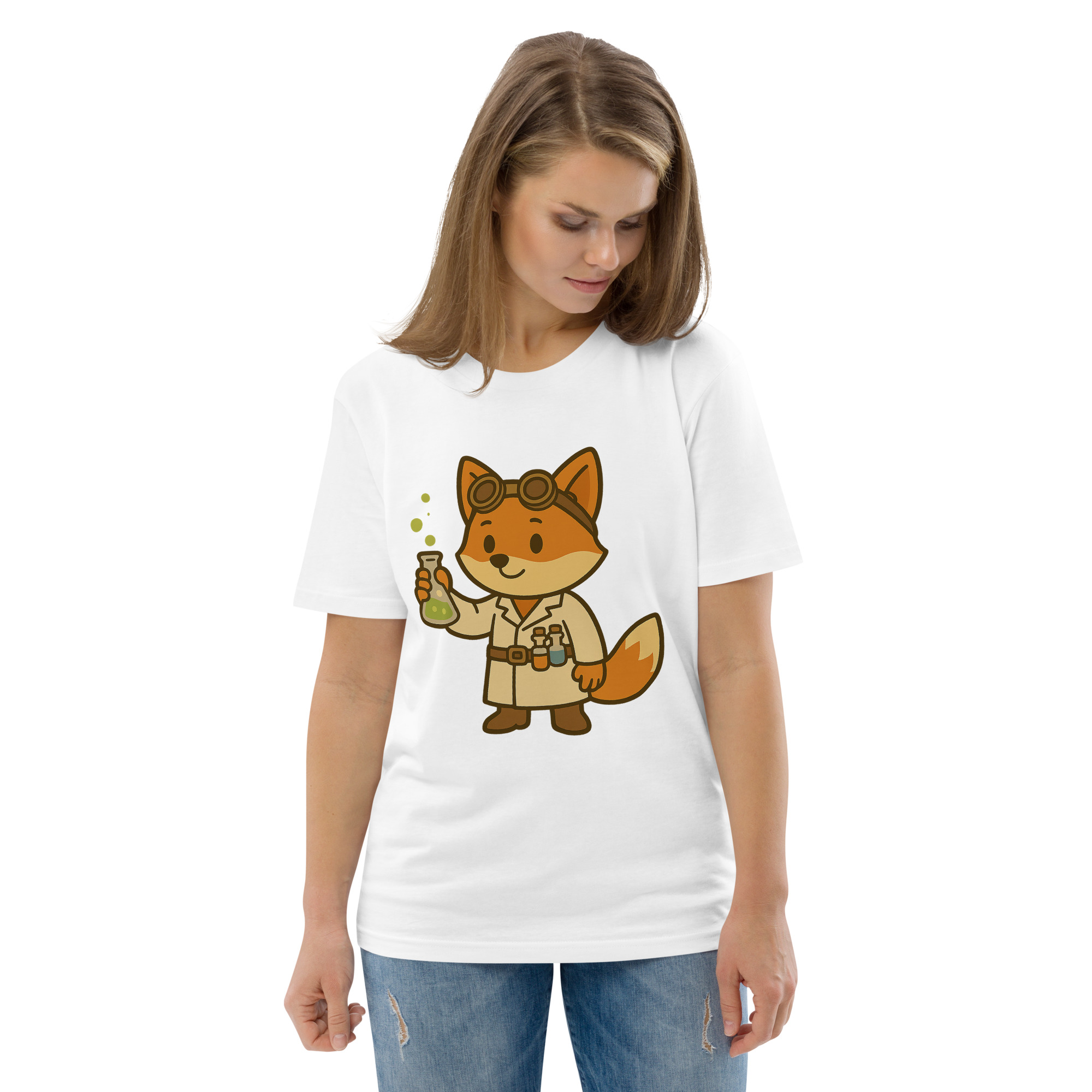 Fox Alchemist - DTF-Unisex-Bio-Baumwoll-T-Shirt – Bild 114