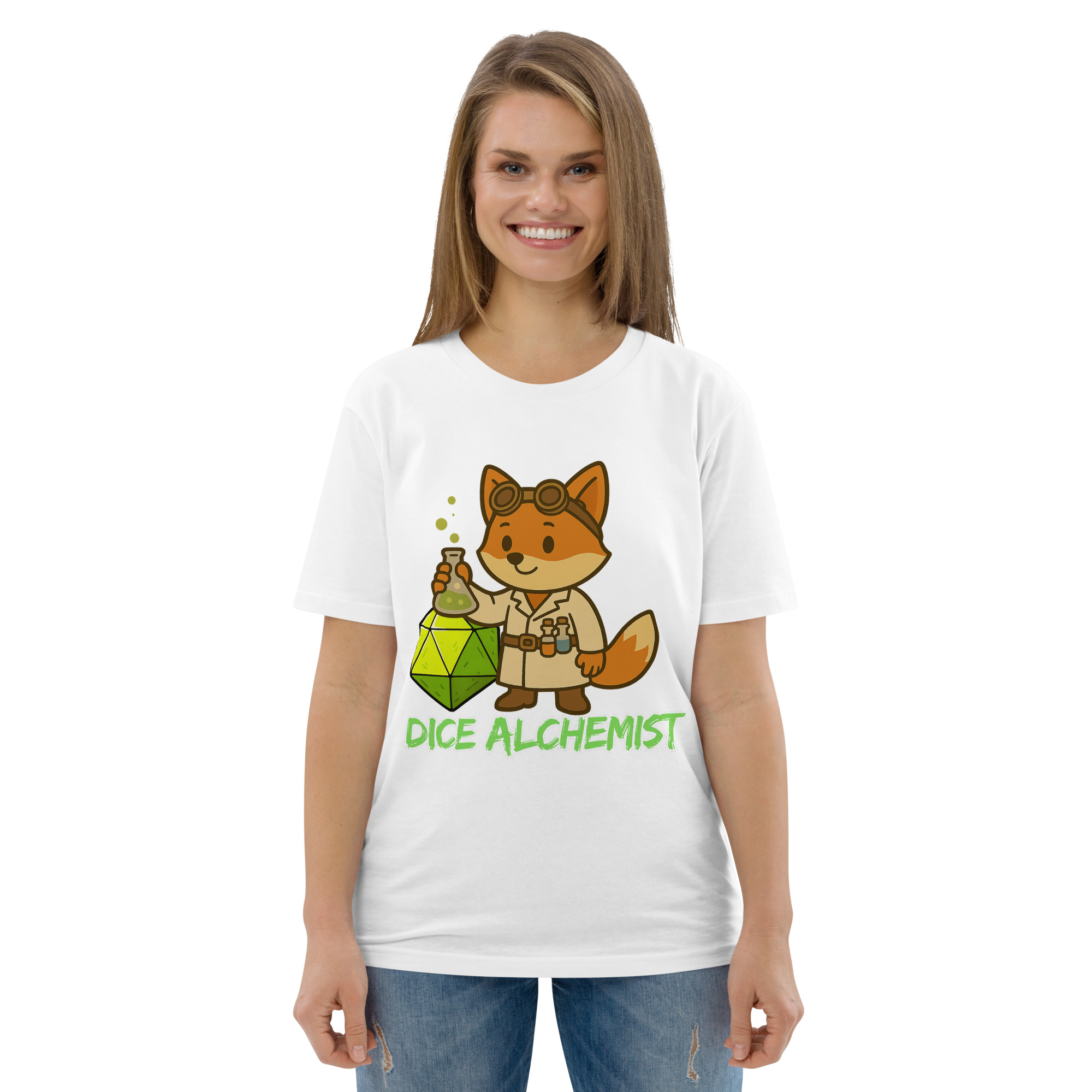 Dice Alchemist - DTF-Unisex-Bio-Baumwoll-T-Shirt – Bild 113