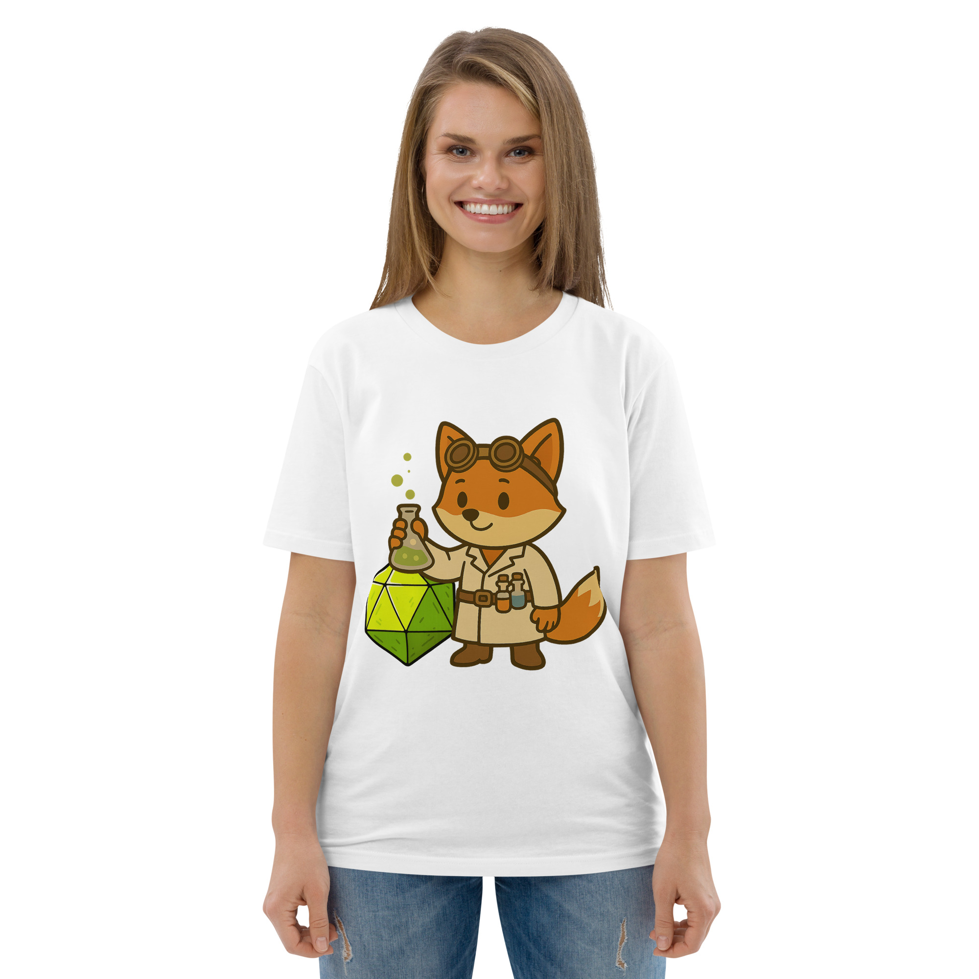 Dicefox Alchemist - DTF-Unisex-Bio-Baumwoll-T-Shirt – Bild 113