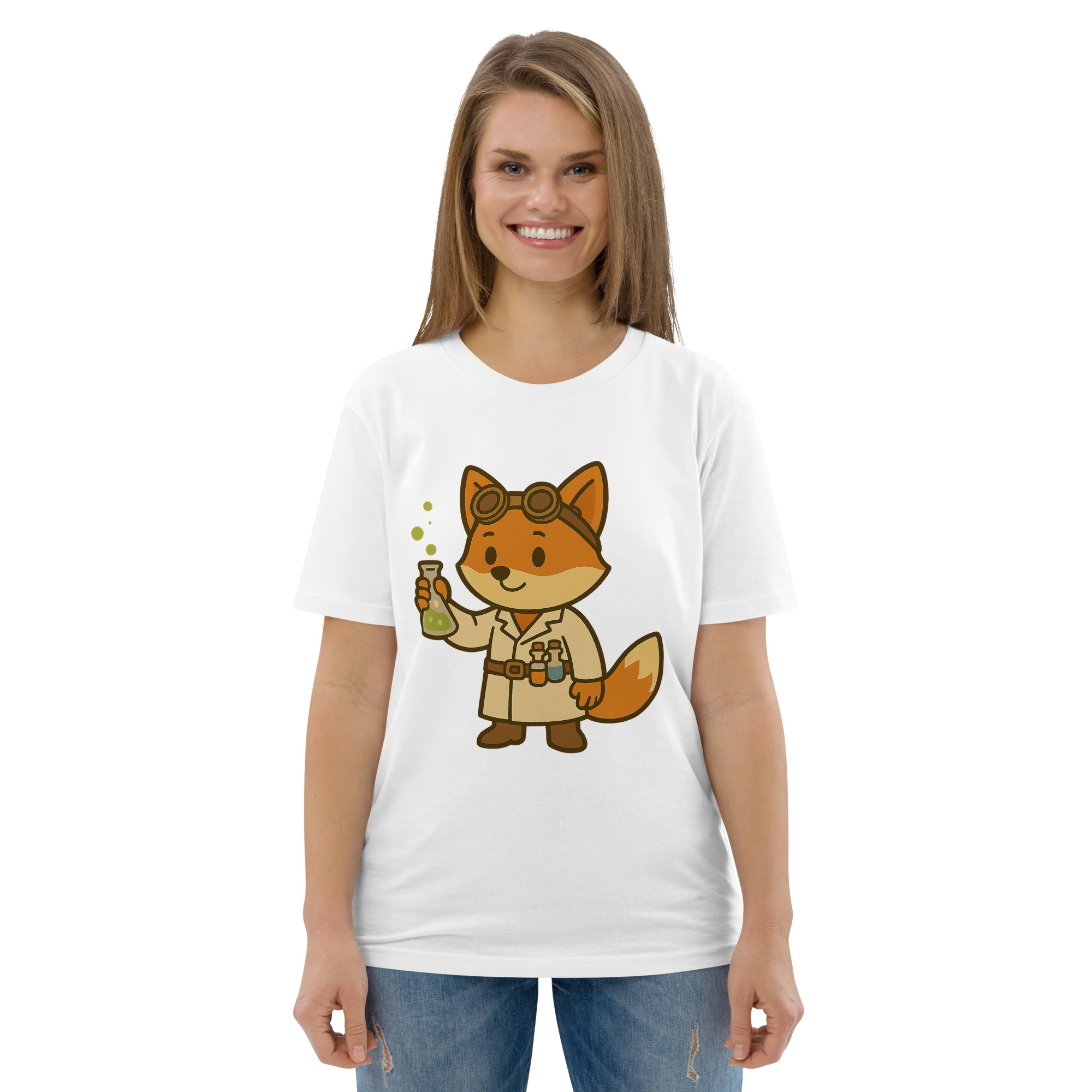 Fox Alchemist - DTF-Unisex-Bio-Baumwoll-T-Shirt – Bild 113