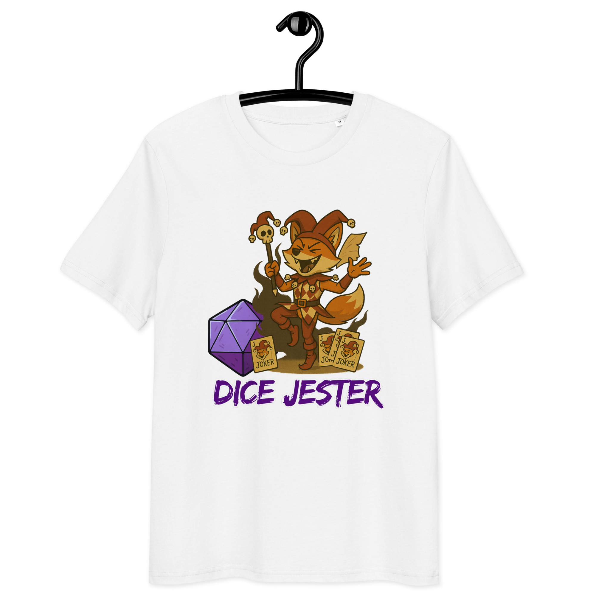 Dice Jester - DTF-Unisex-Bio-Baumwoll-T-Shirt – Bild 29