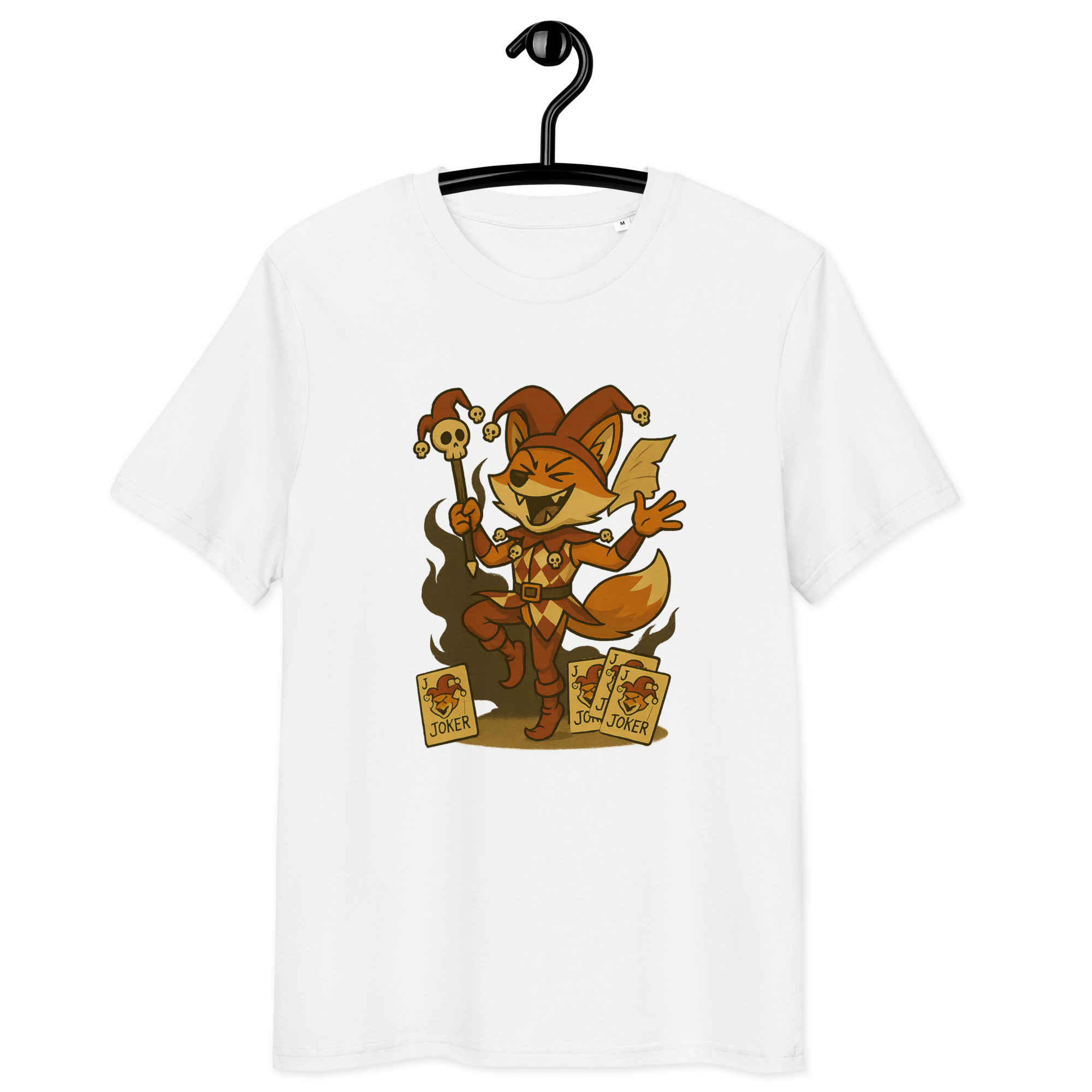 Fox Jester - DTF-Unisex-Bio-Baumwoll-T-Shirt – Bild 29
