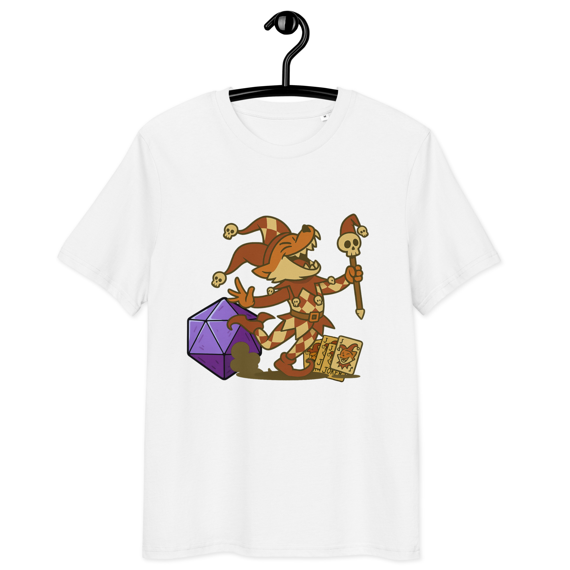 Dicefox Trickser - DTF-Unisex-Bio-Baumwoll-T-Shirt – Bild 29