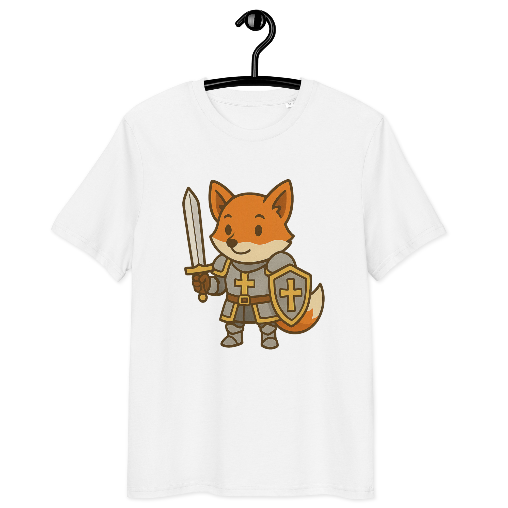 Fox Paladin - DTF-Unisex-Bio-Baumwoll-T-Shirt – Bild 29