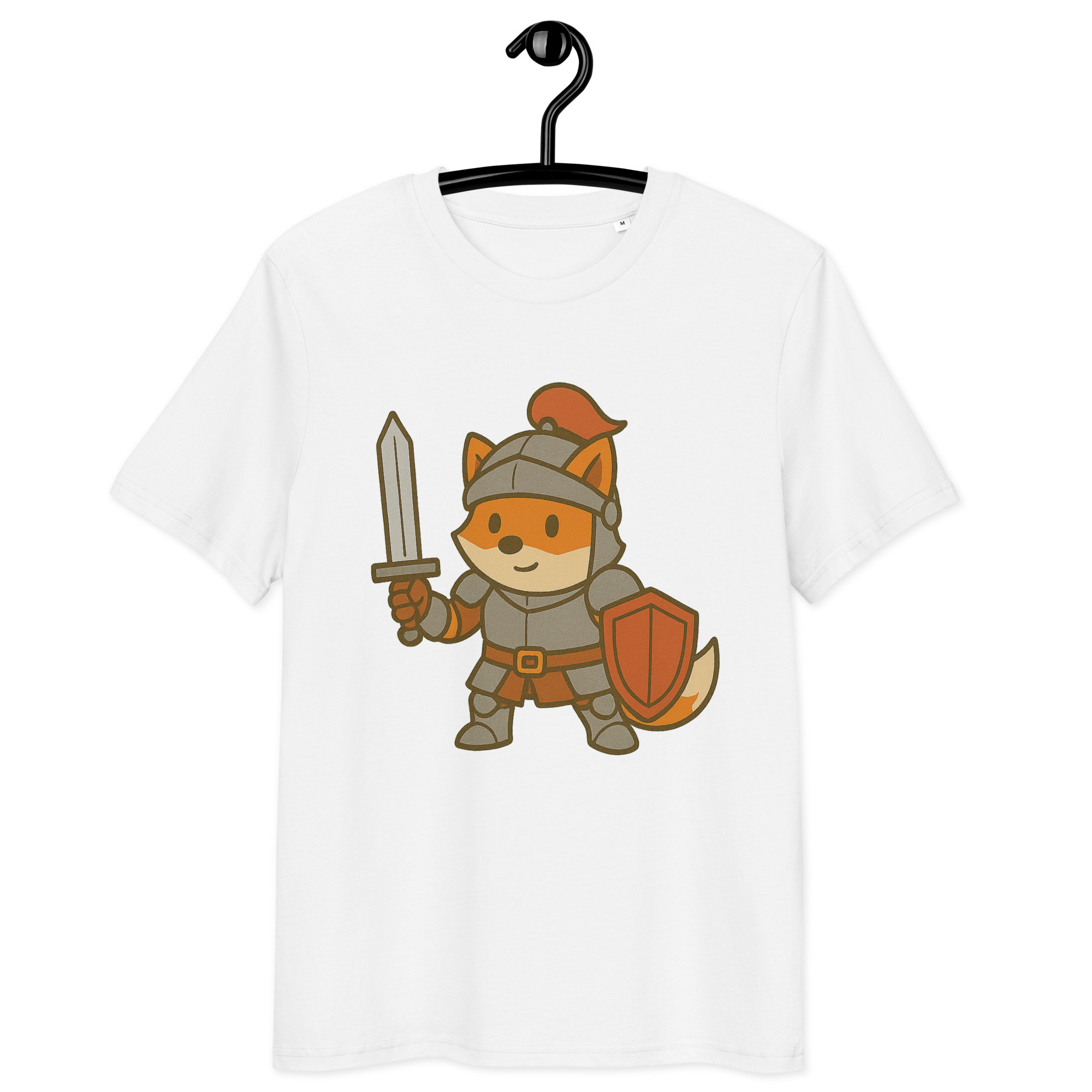 Fox Knight - DTF-Unisex-Bio-Baumwoll-T-Shirt – Bild 29