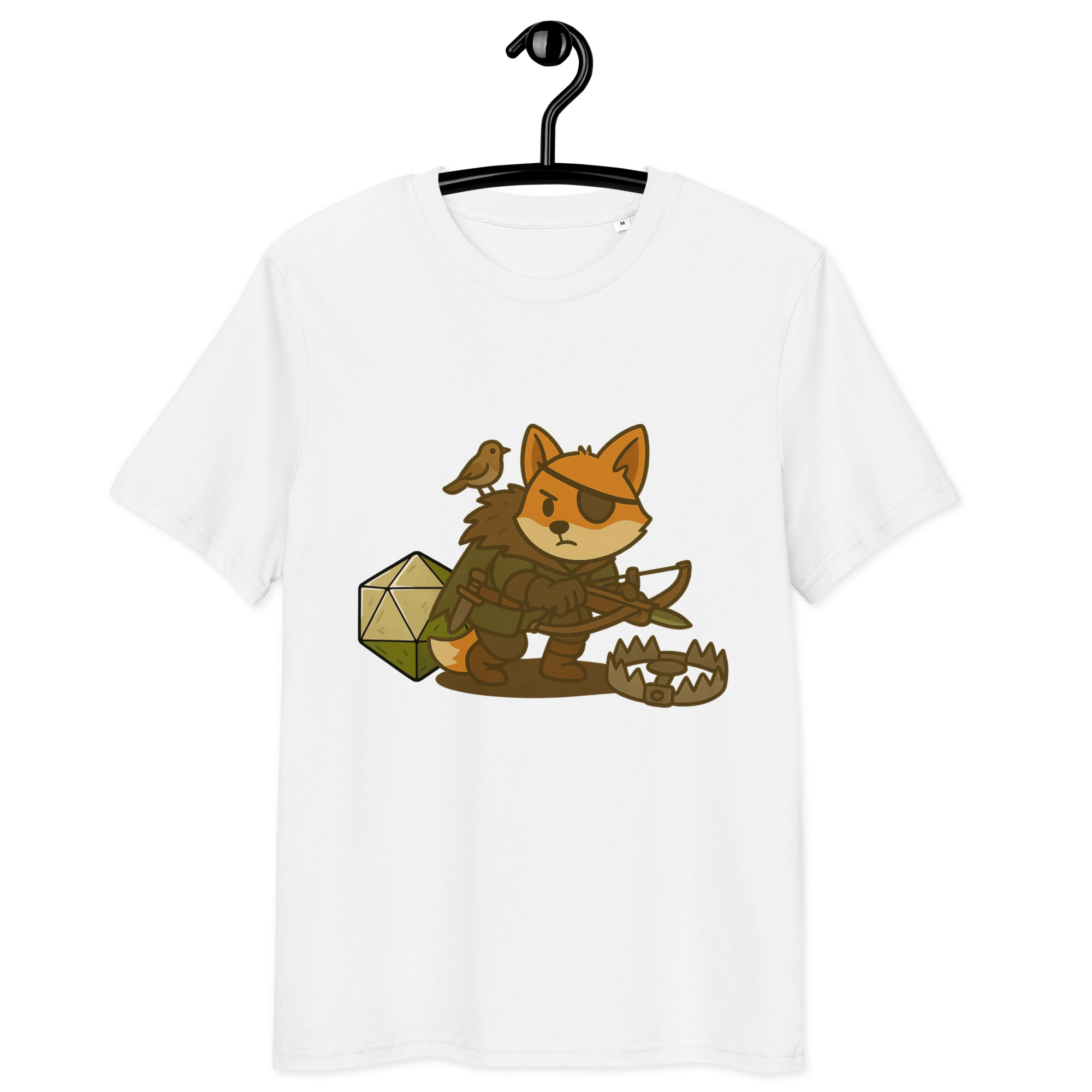 Dicefox Hunter - DTF-Unisex-Bio-Baumwoll-T-Shirt – Bild 29