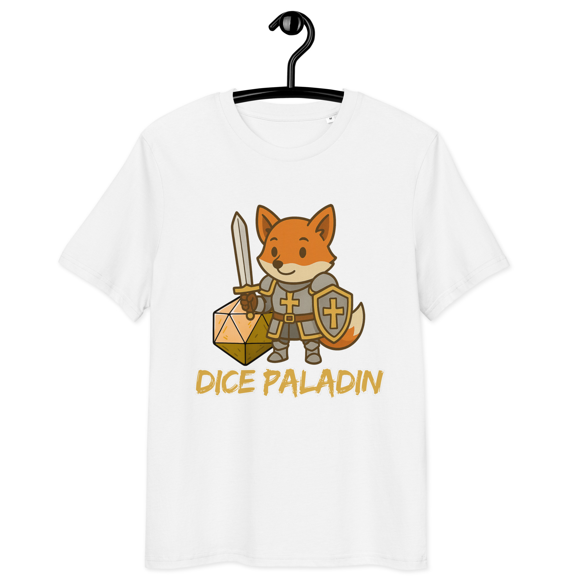 Dice Paladin - DTF-Unisex-Bio-Baumwoll-T-Shirt – Bild 29