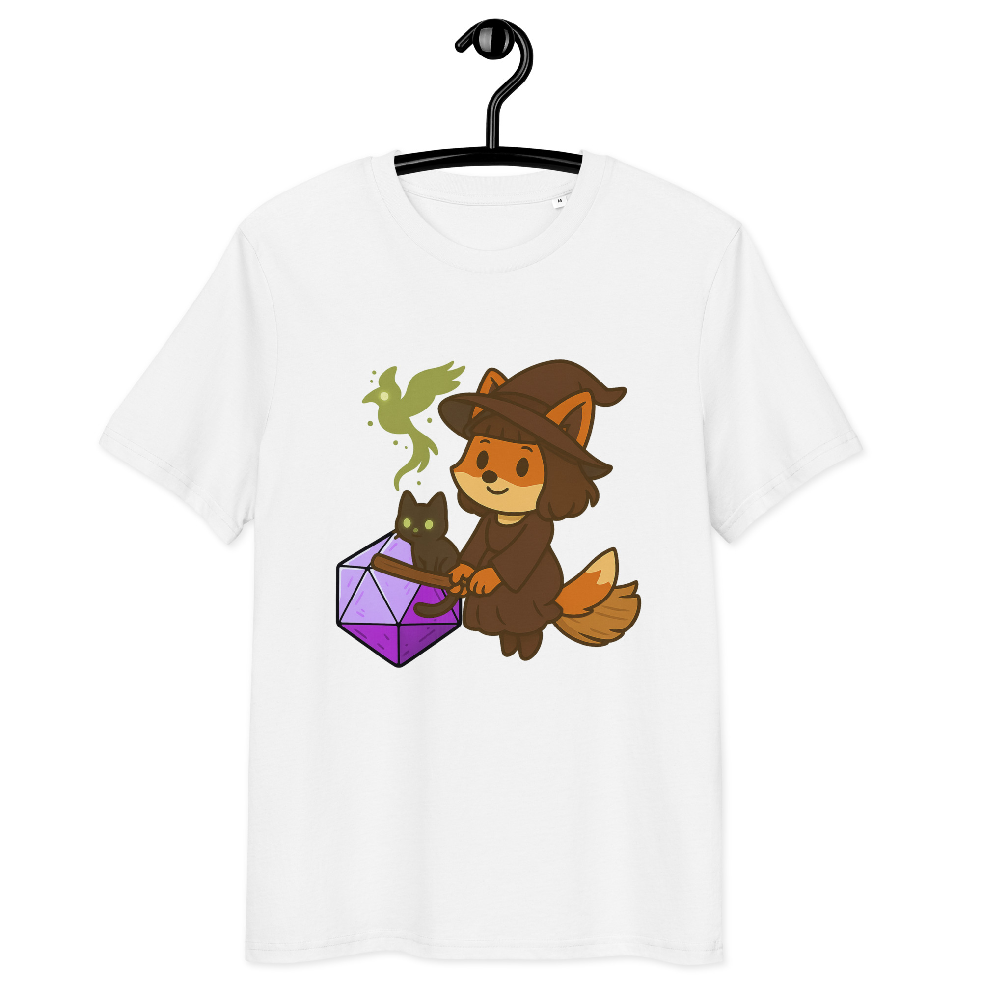 Dicefox Witch - DTF-Unisex-Bio-Baumwoll-T-Shirt – Bild 29