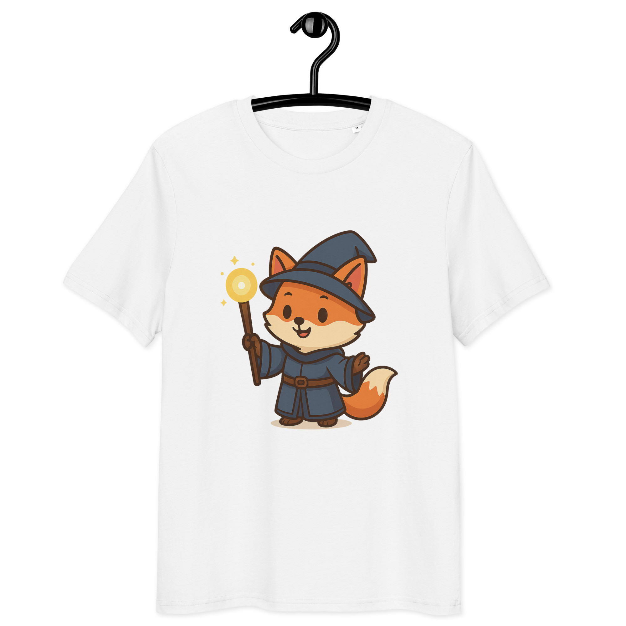 Fox Wizard - DTF-Unisex-Bio-Baumwoll-T-Shirt – Bild 28