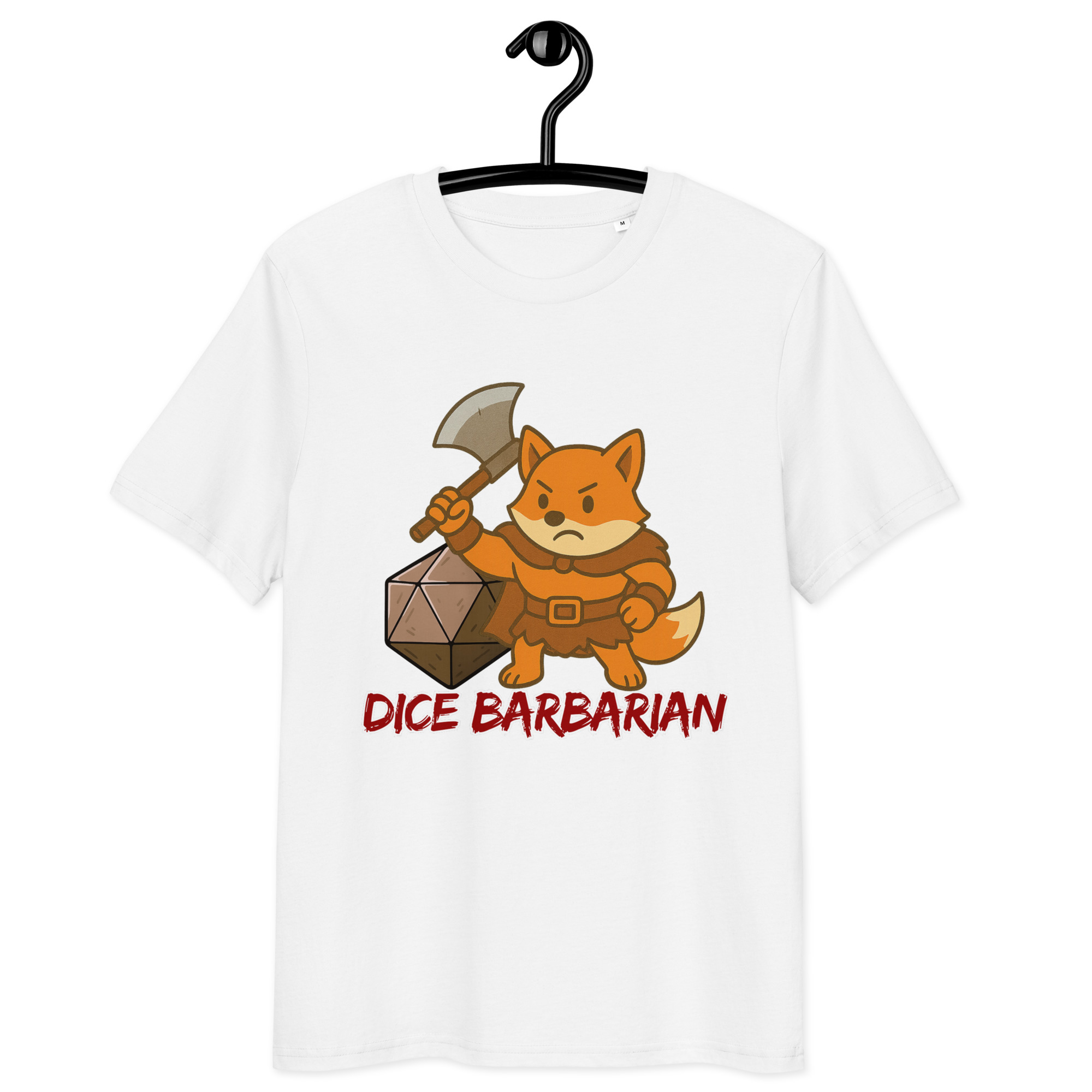 Dice Barbarian - DTF-Unisex-Bio-Baumwoll-T-Shirt – Bild 29