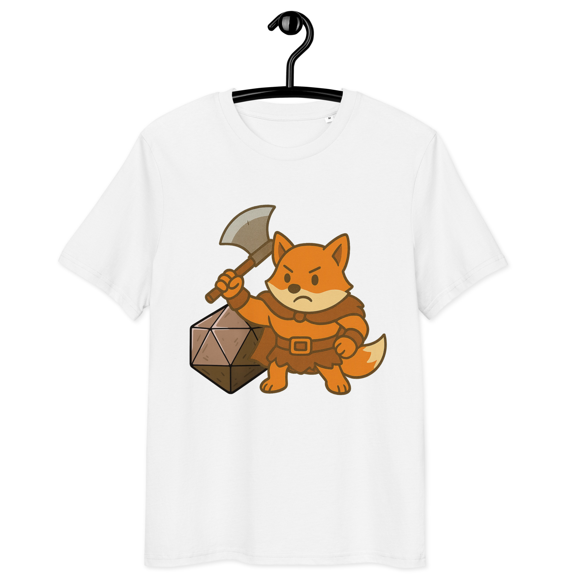 Dicefox Barbarian - DTF-Unisex-Bio-Baumwoll-T-Shirt – Bild 29
