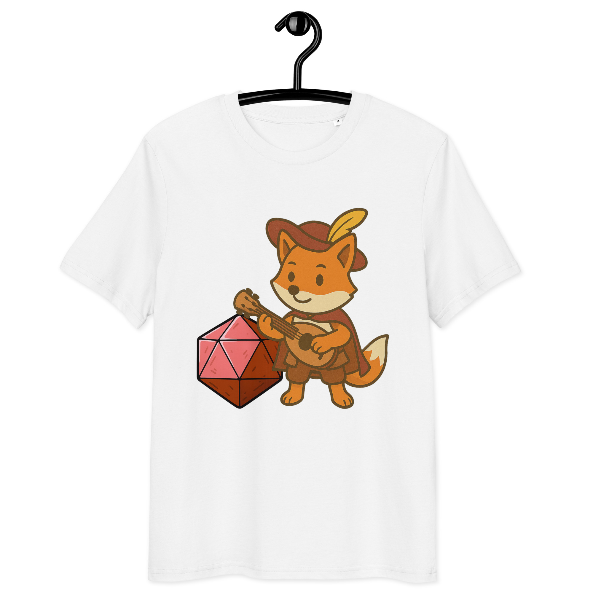 Dicefox Bard - DTF-Unisex-Bio-Baumwoll-T-Shirt – Bild 29