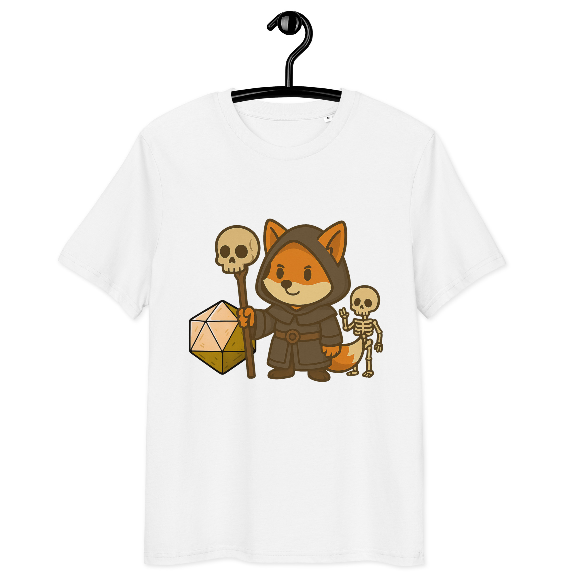Dicefox Necromancer - DTF-Unisex-Bio-Baumwoll-T-Shirt – Bild 28