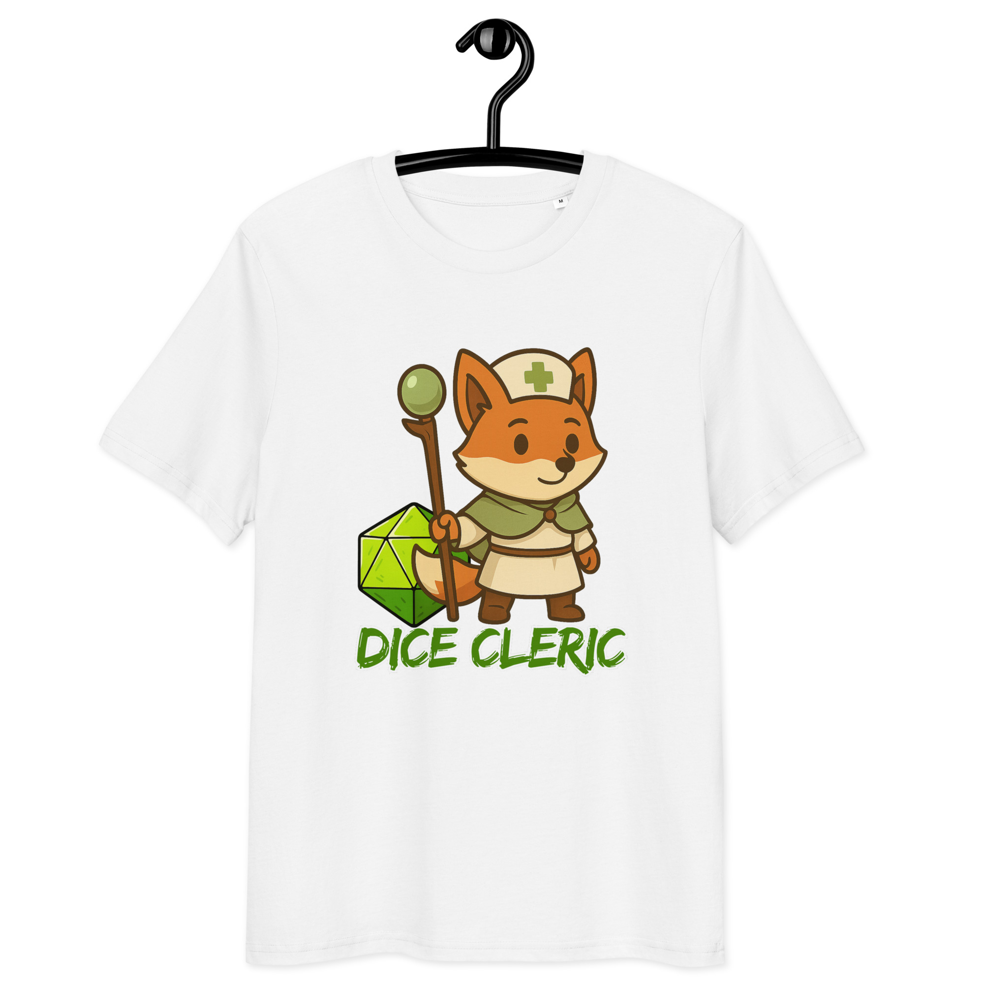 Dice Cleric - DTF-Unisex-Bio-Baumwoll-T-Shirt – Bild 29