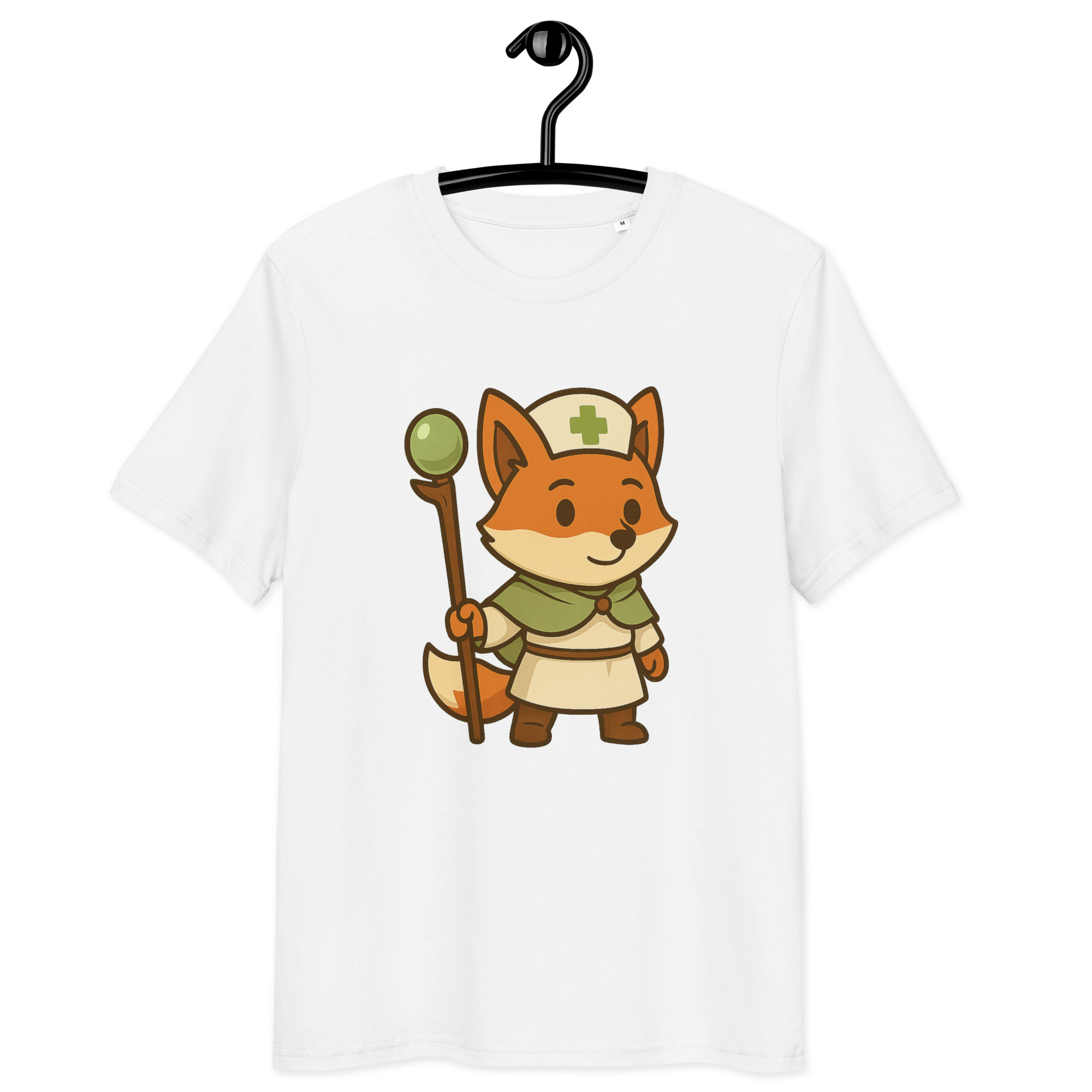 Fox Cleric - DTF-Unisex-Bio-Baumwoll-T-Shirt – Bild 28