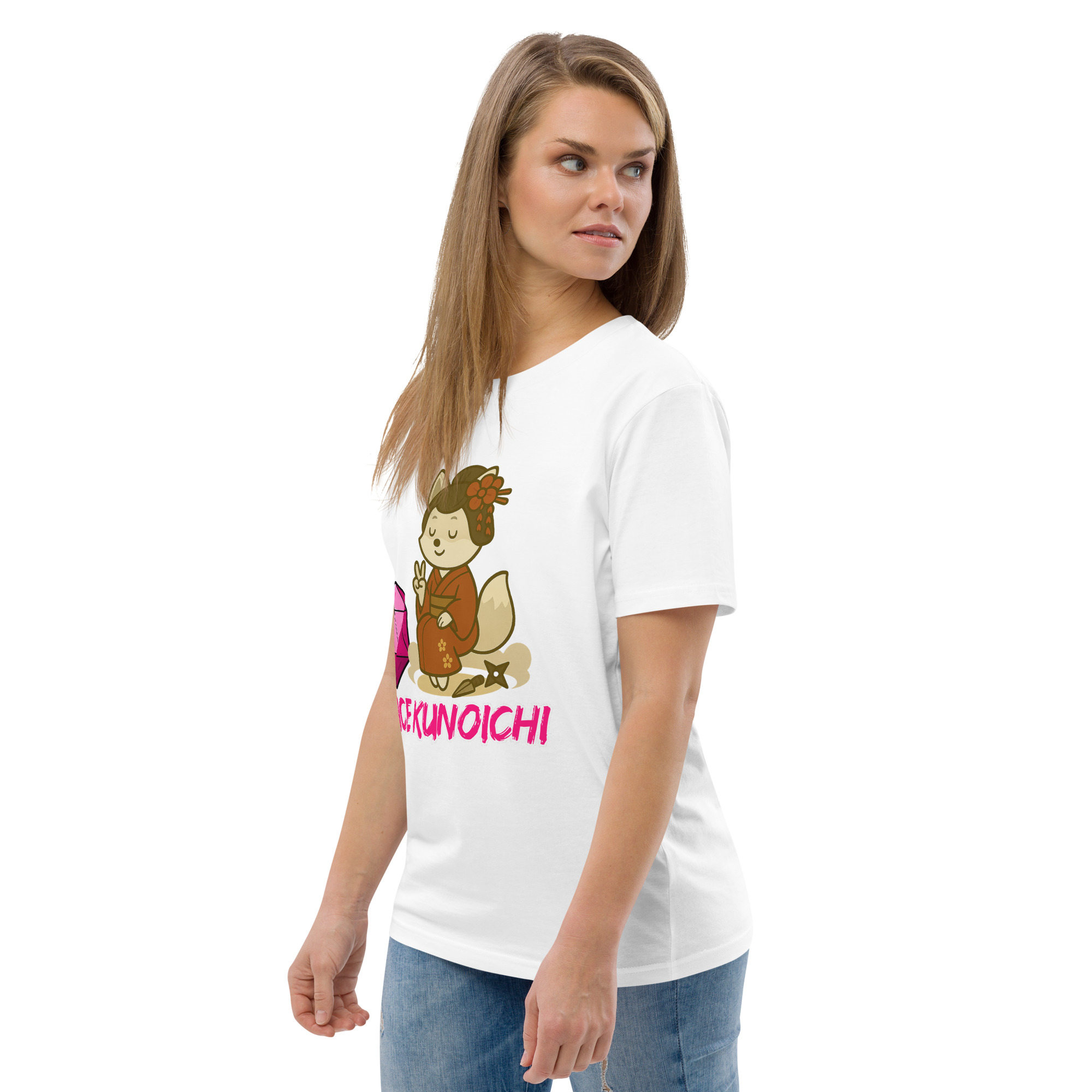 Dice Kunoishi - DTF-Unisex-Bio-Baumwoll-T-Shirt – Bild 117
