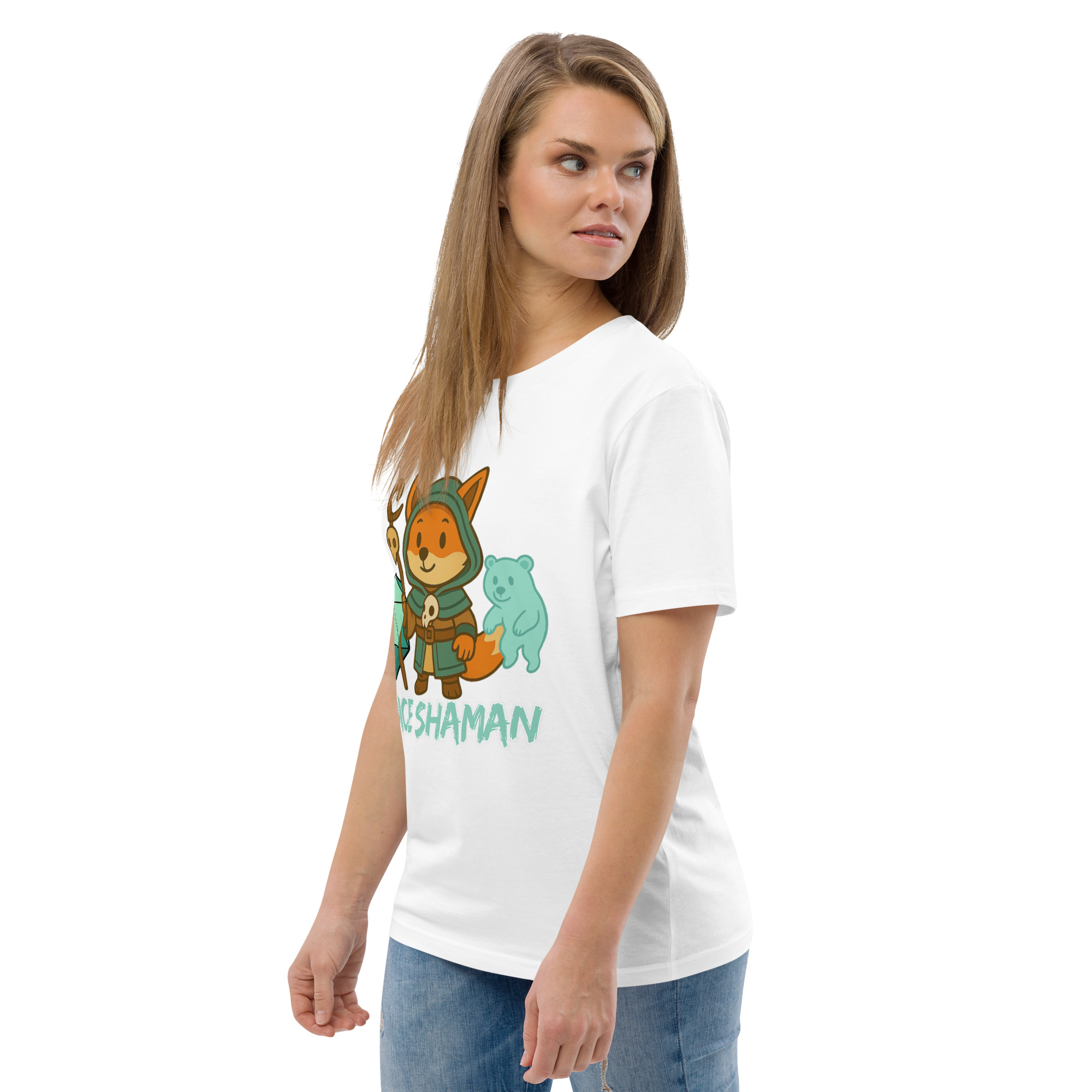 Dice Shaman - DTF-Unisex-Bio-Baumwoll-T-Shirt – Bild 117