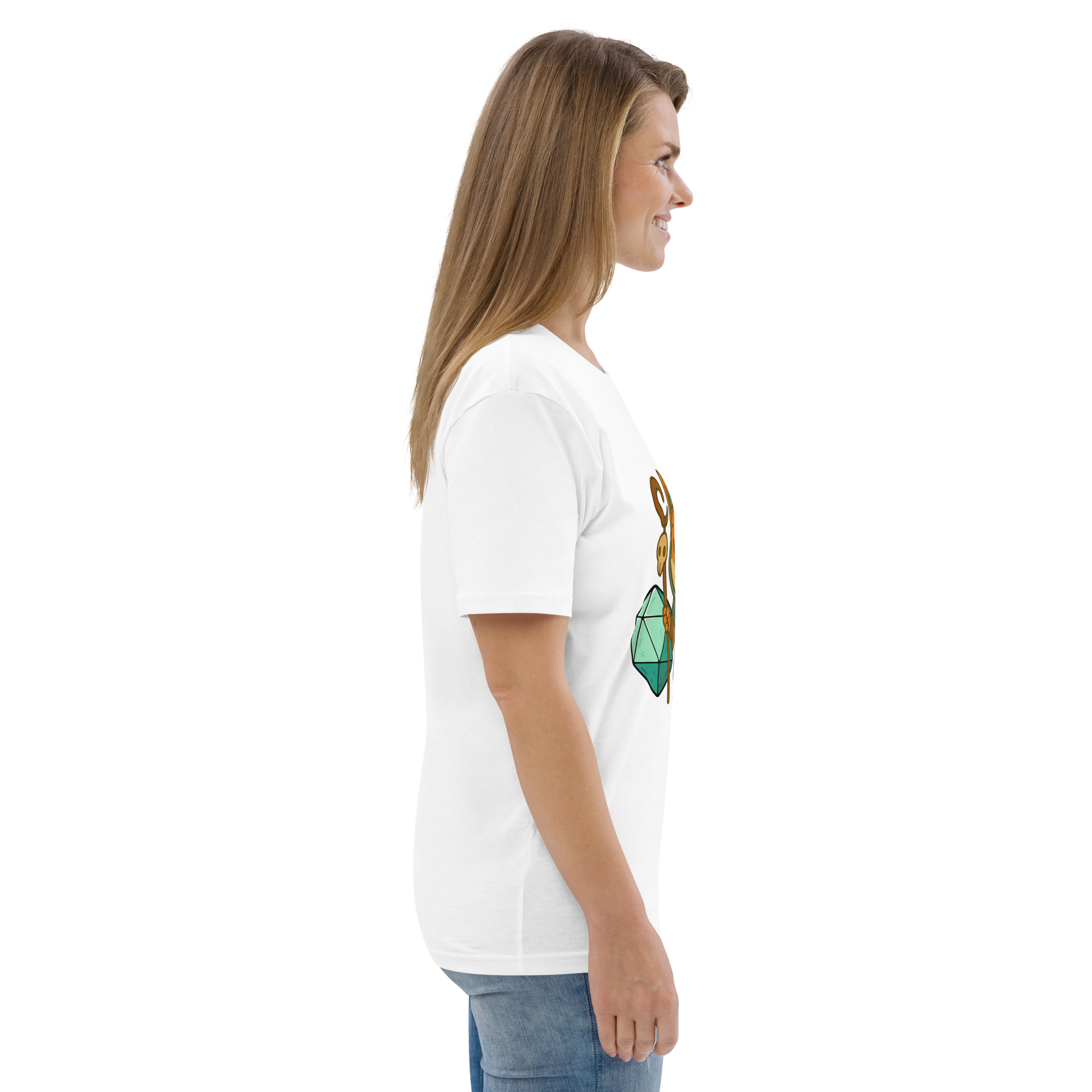 Dicefox Shaman - DTF-Unisex-Bio-Baumwoll-T-Shirt – Bild 119