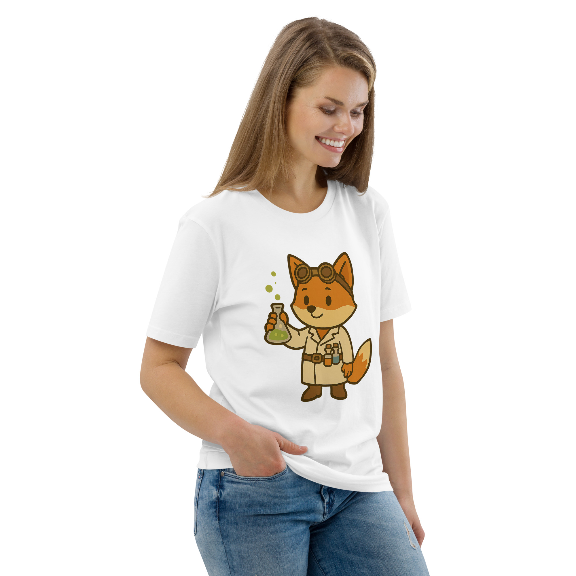 Fox Alchemist - DTF-Unisex-Bio-Baumwoll-T-Shirt – Bild 118