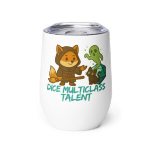 Dice Multiclass Talent - Weinbecher 355 ml (12 oz)