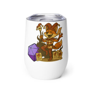 Dicefox Jester - Weinbecher 355 ml (12 oz)