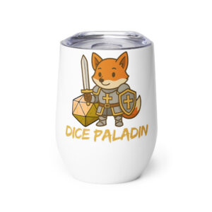 Dice Paladin - Weinbecher 355 ml (12 oz)