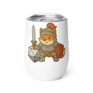 Dicefox Knight - Weinbecher 355 ml (12 oz)