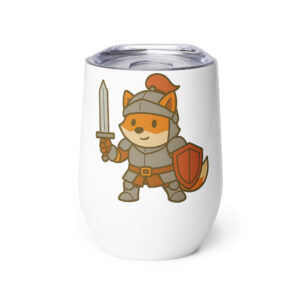 Fox Knight - Weinbecher 355 ml (12 oz)