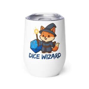 Dice Wizard - Weinbecher 355 ml (12 oz)