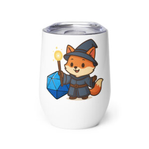 Dicefox Wizard - Weinbecher 355 ml (12 oz)