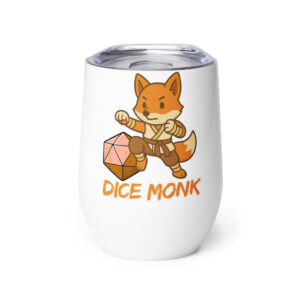 Dice Monk - Weinbecher 355 ml (12 oz)