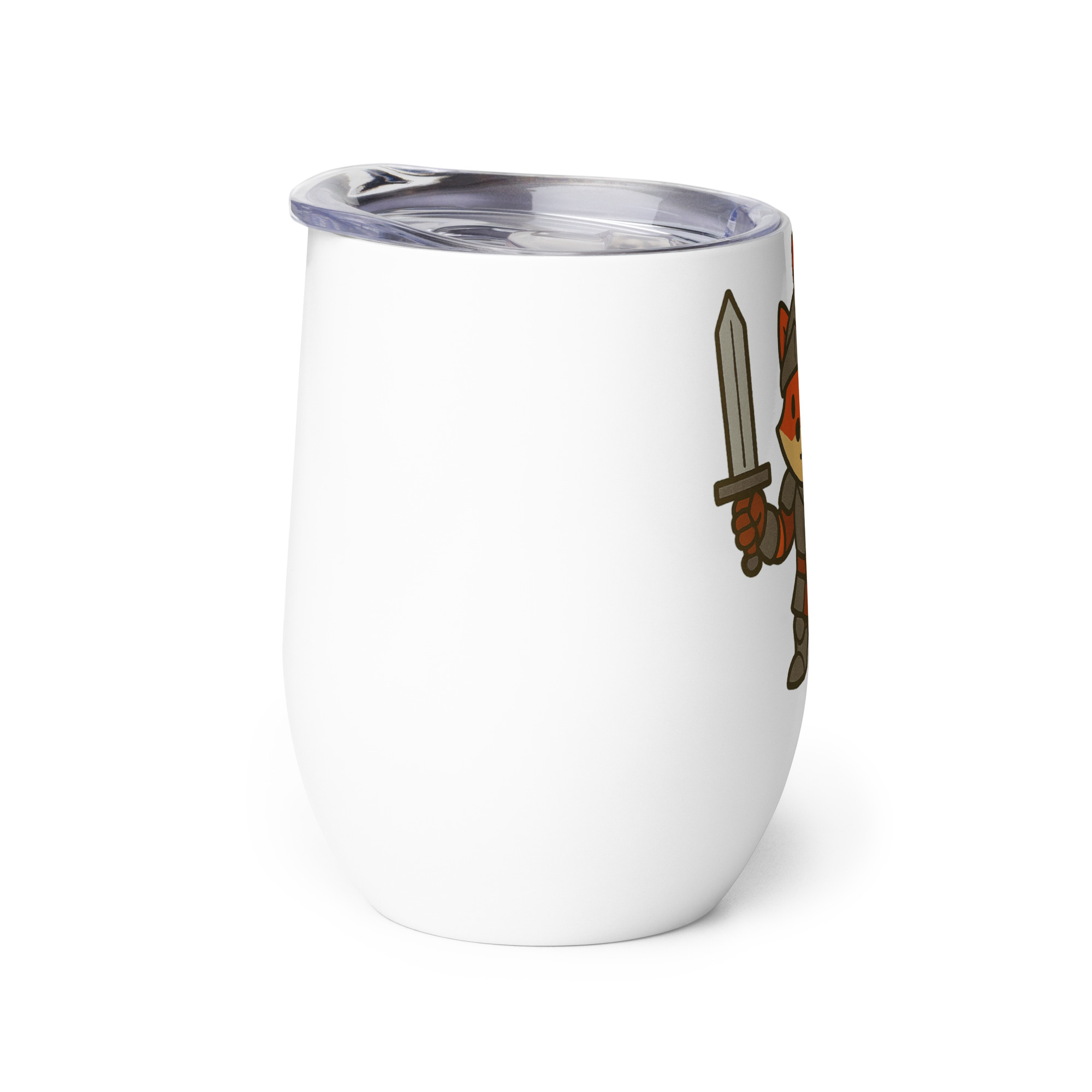 Fox Knight - Weinbecher 355 ml (12 oz) – Bild 4
